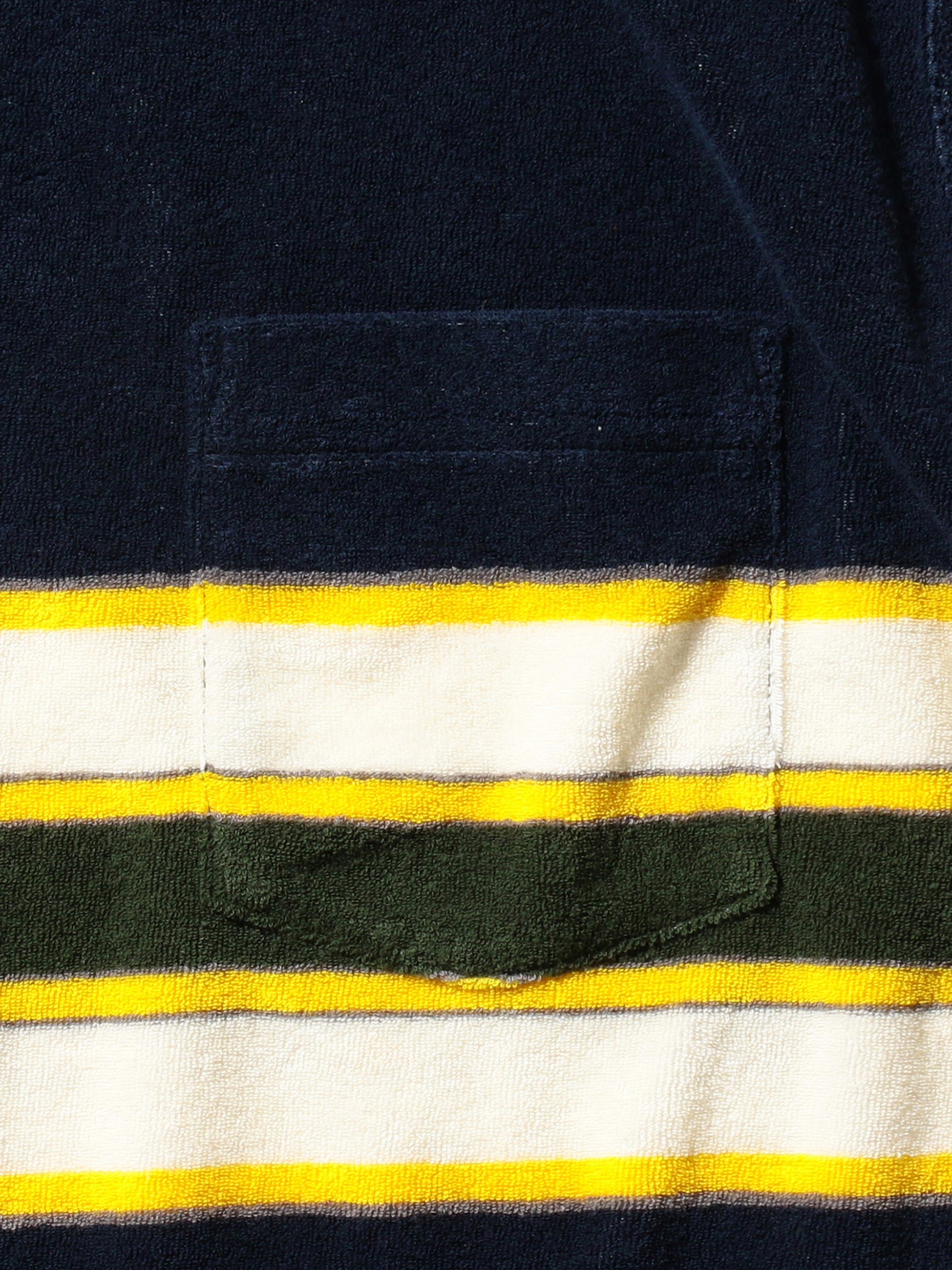 Stripe Pile Pocket Tee