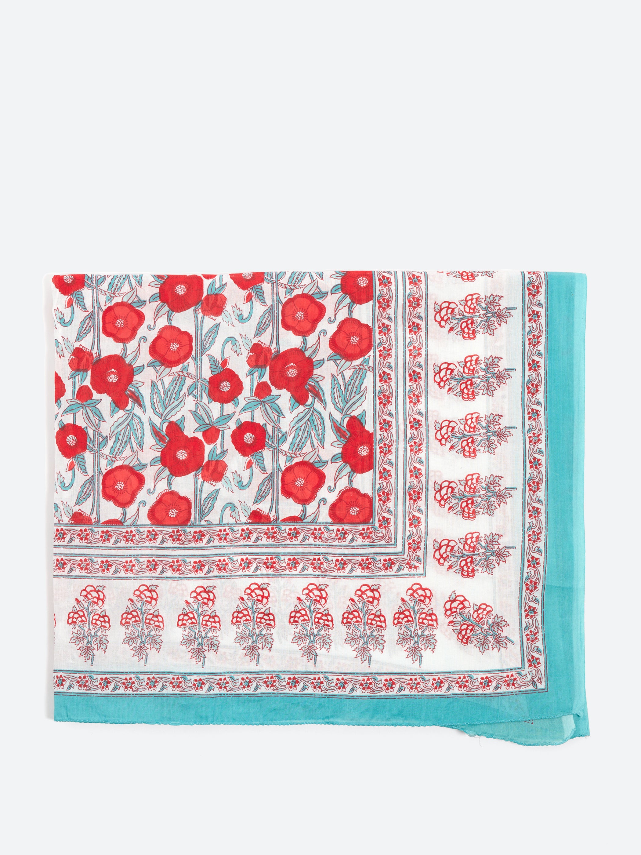 Poppy Print Scarf