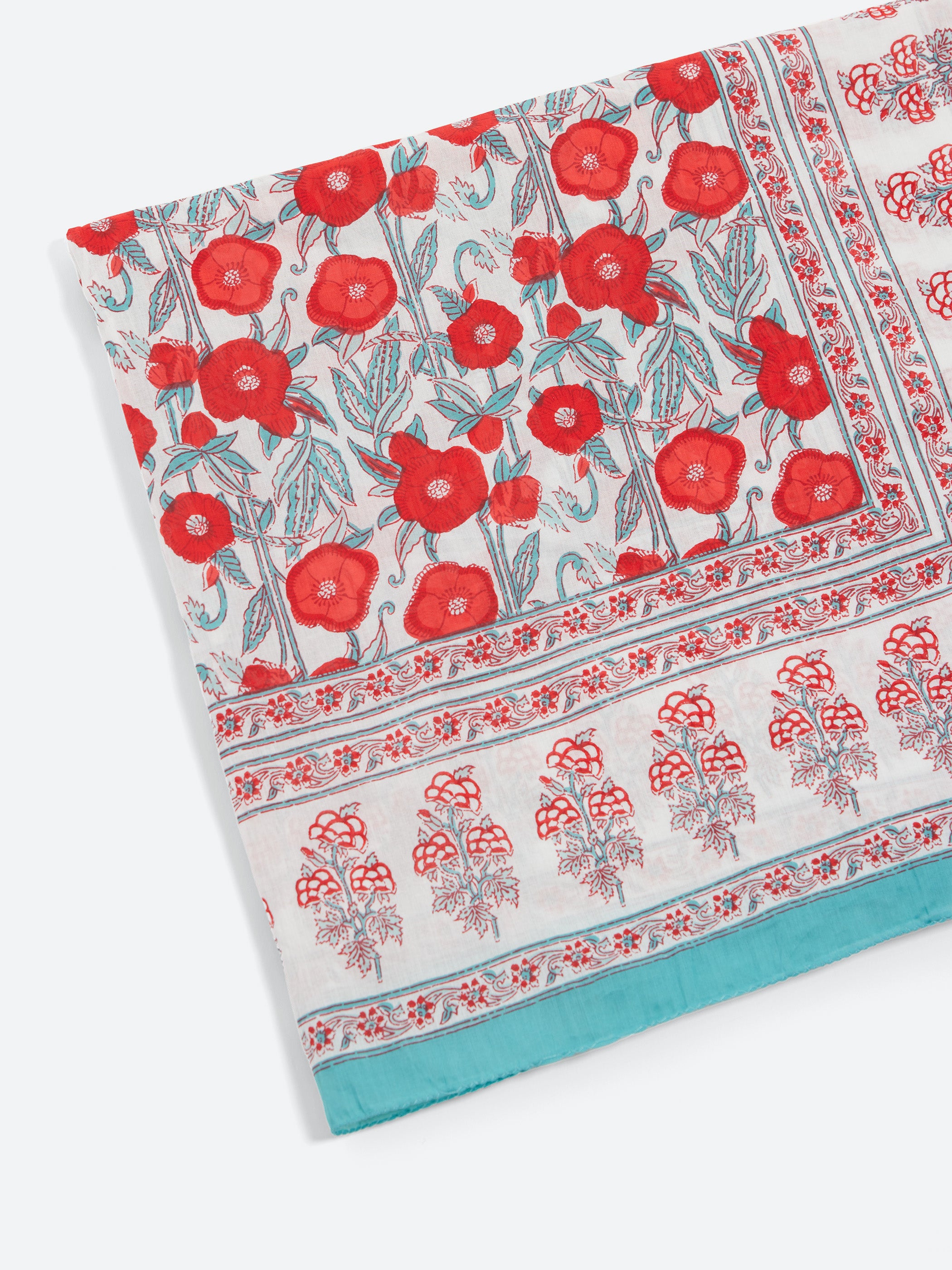 Poppy Print Scarf