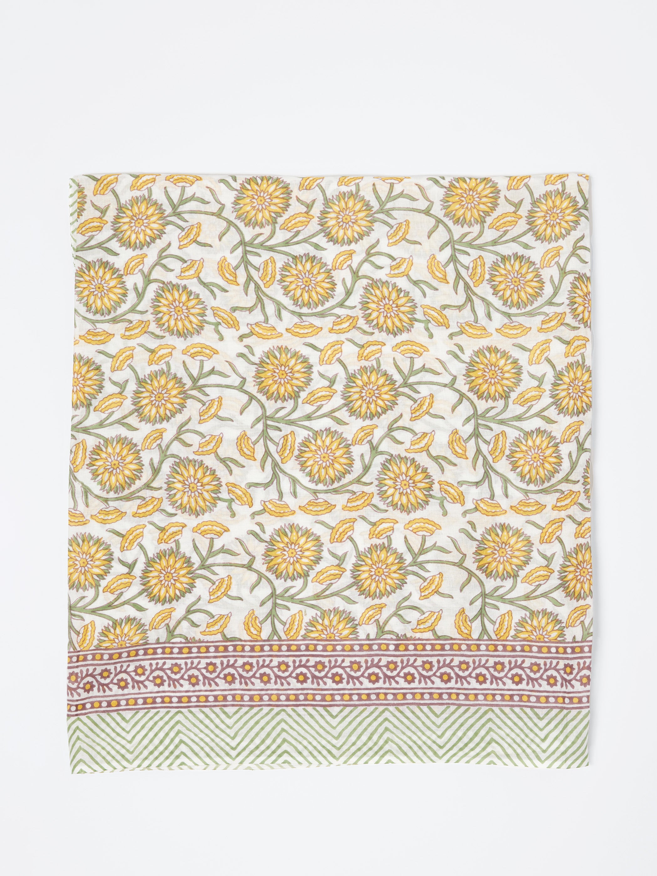 Sunflower Print Scarf