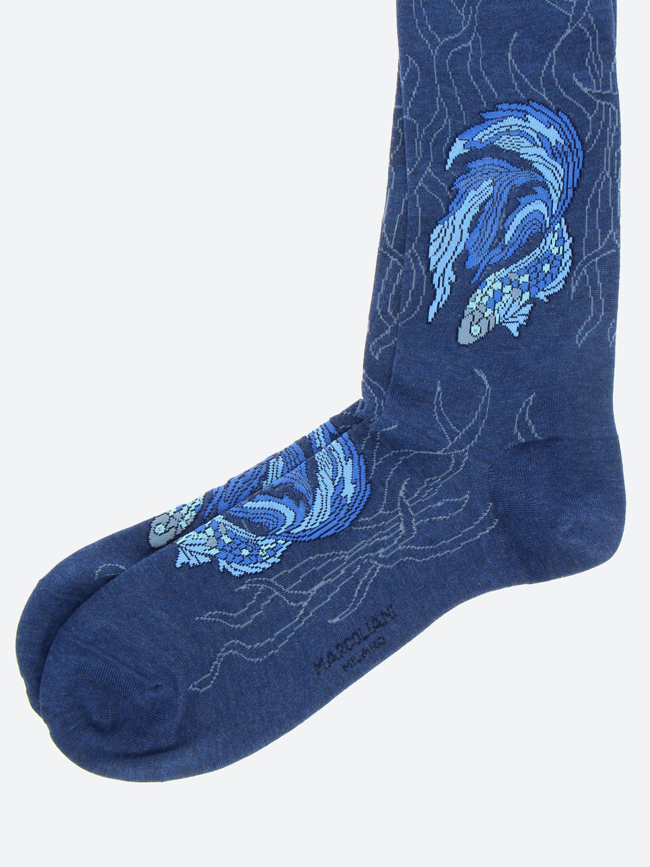 Koi Fish Crew Sock