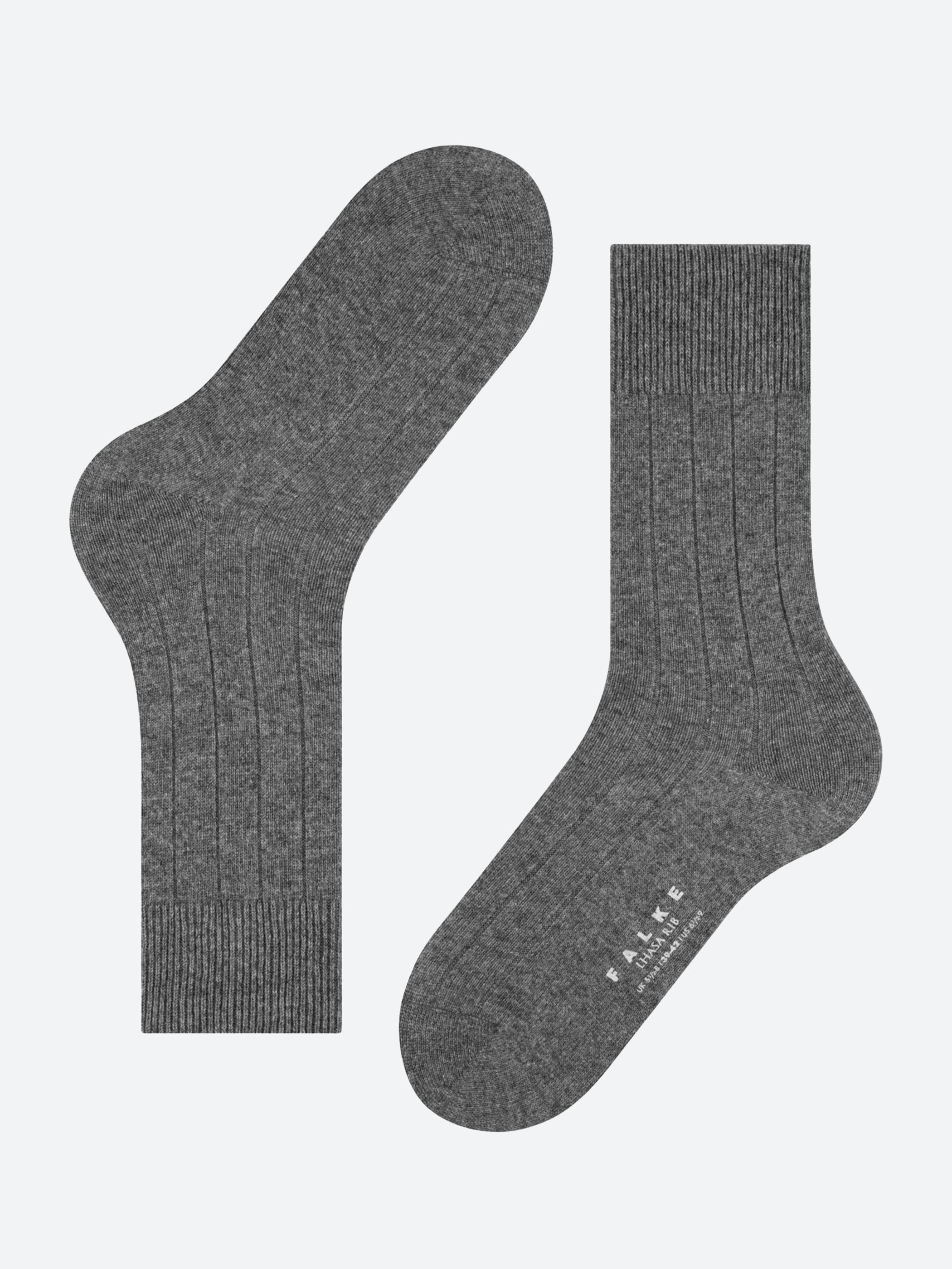 Lhasa Rib Casual Crew Sock