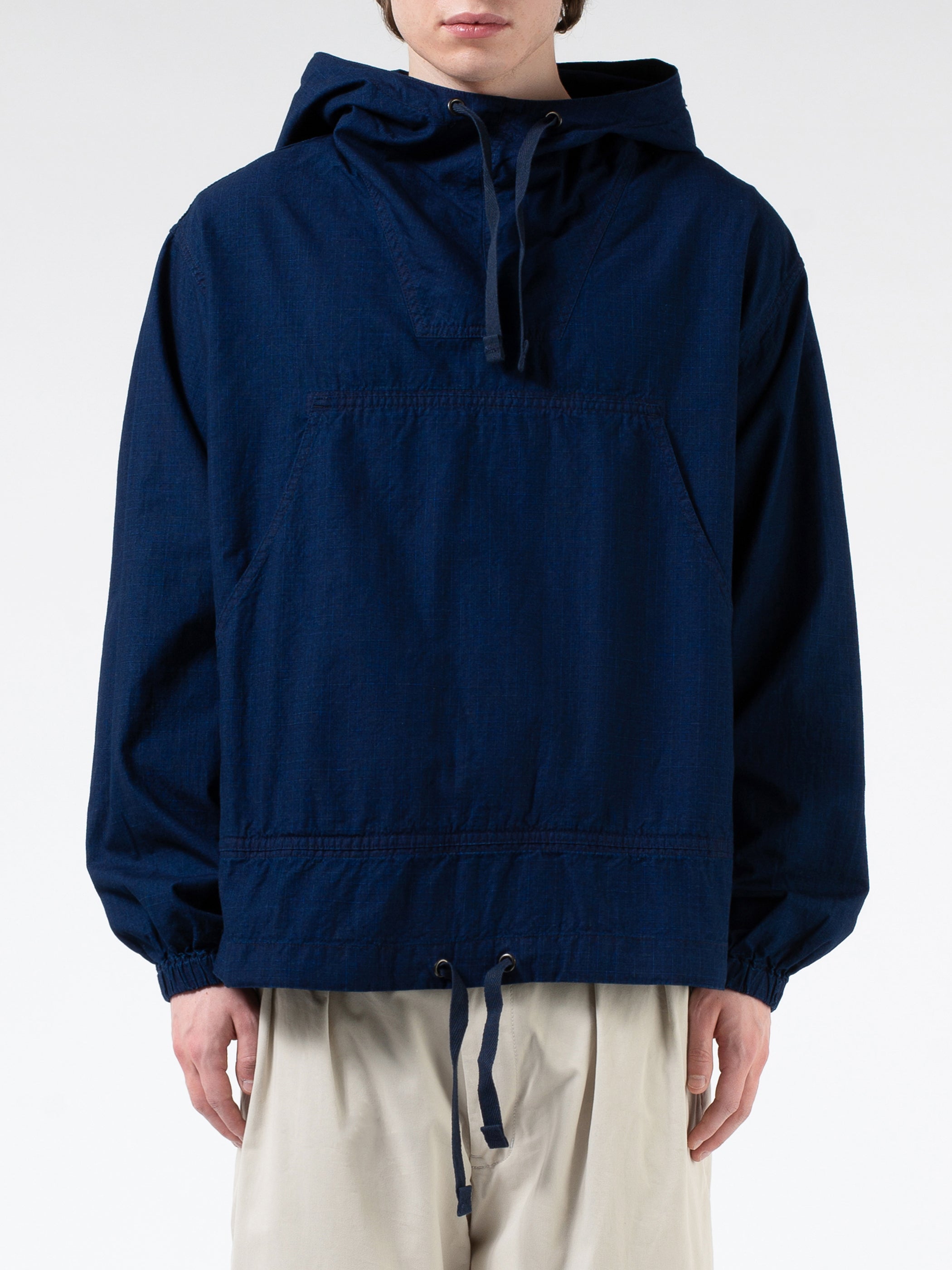 BEAMS PLUS - Ripstop Military Smock in Indigo – gravitypope