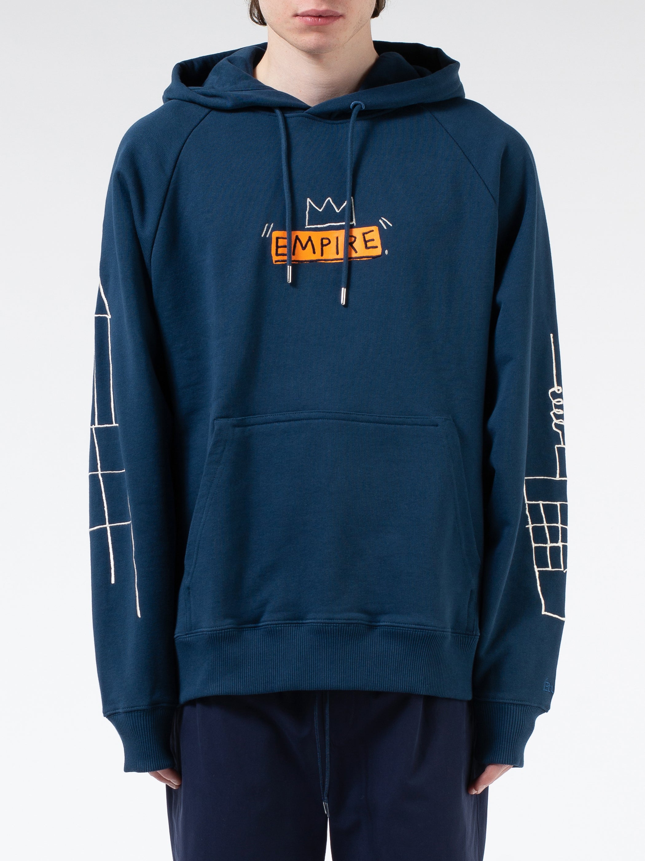 Etudes Racing Empire Hoodie in Blue gravitypope