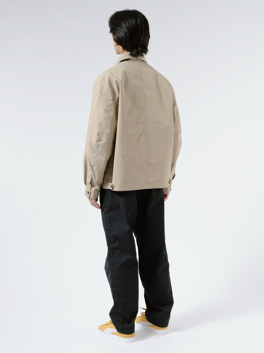 Danton - Men's 3Layer Cloth Zip Up Jacket in Beige – gravitypope