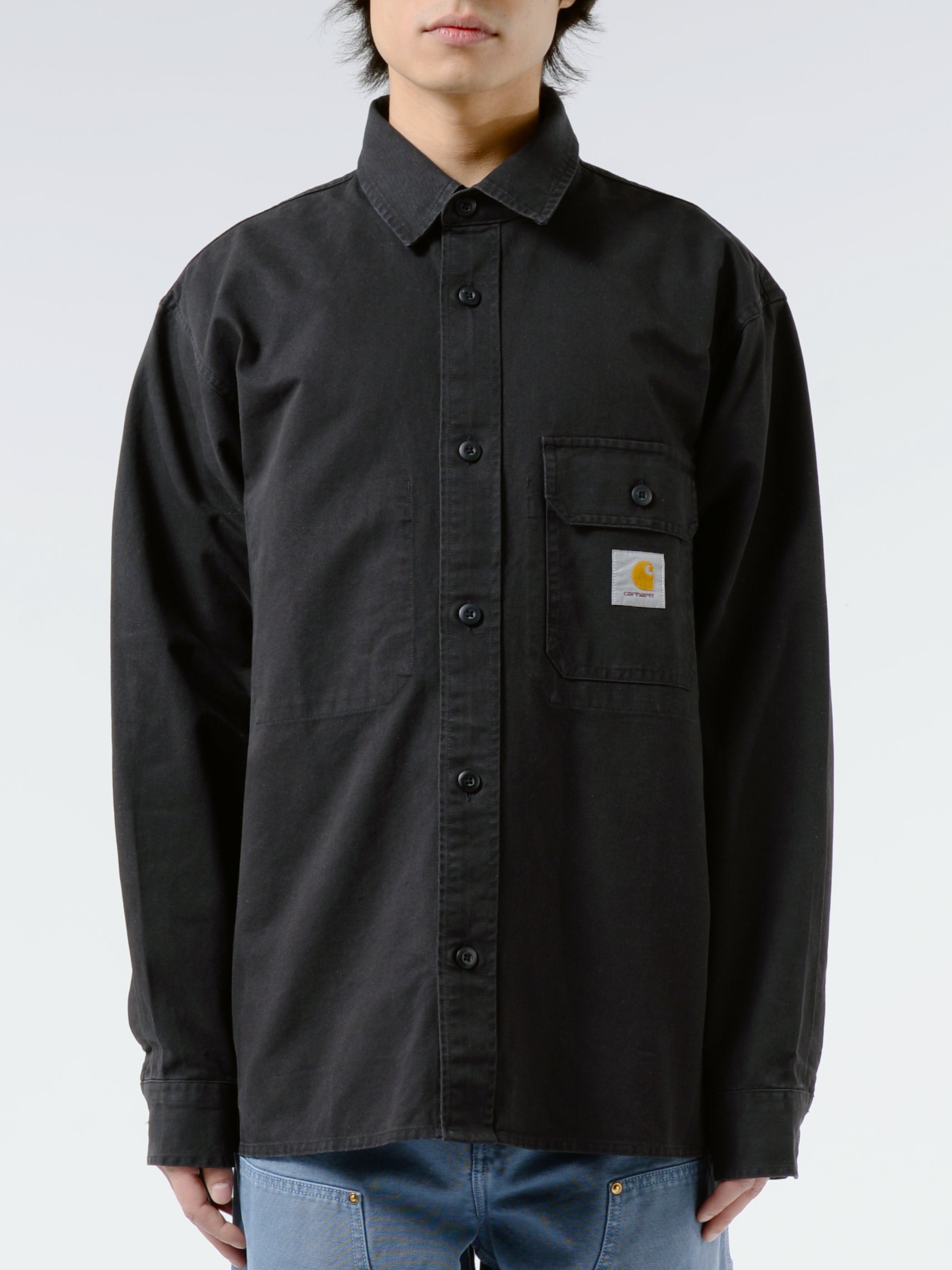 Carhartt WIP - Reno Shirt Jac in Black – gravitypope