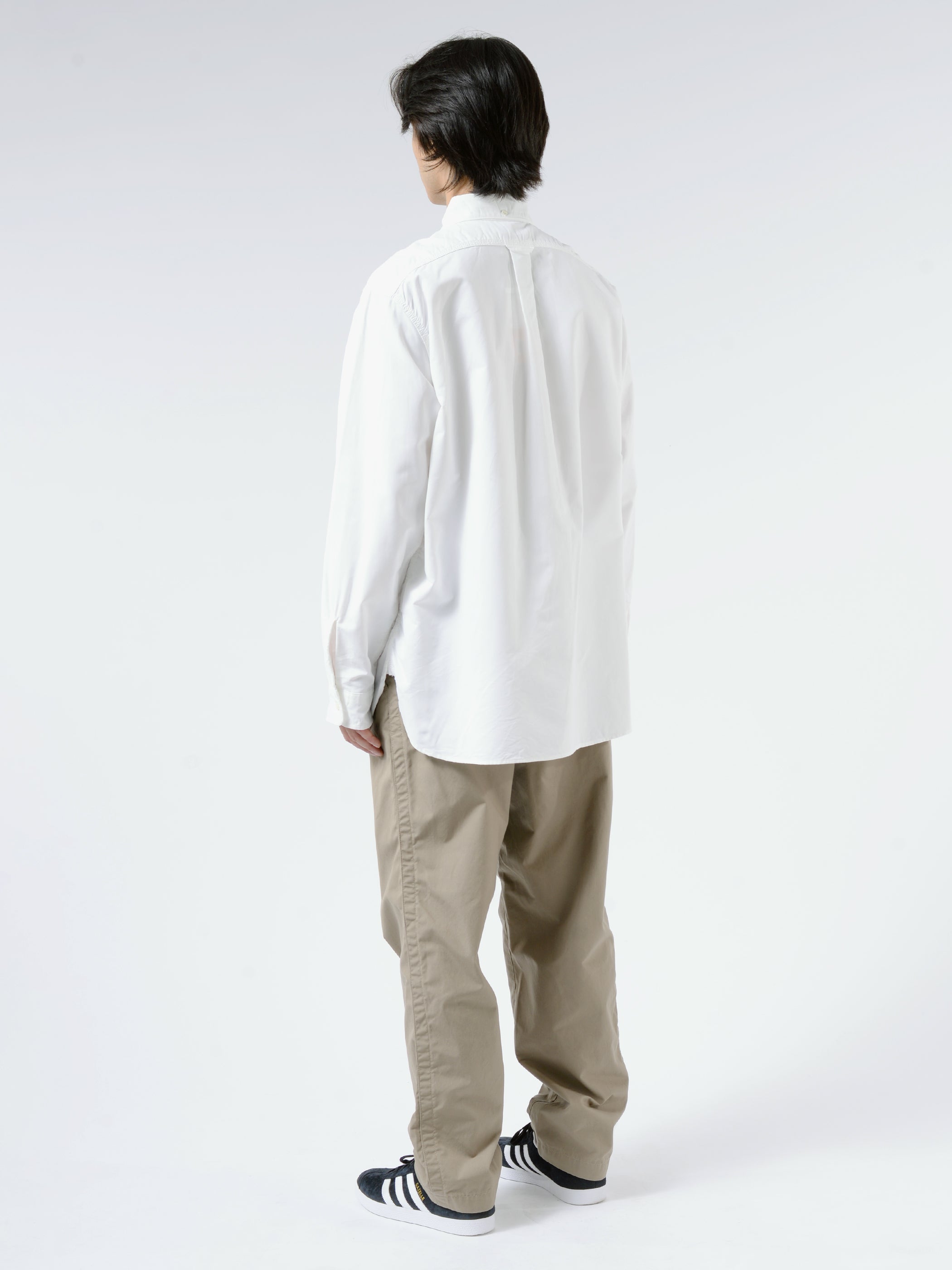 Nanamica - Button Down Wind Shirt in White – gravitypope