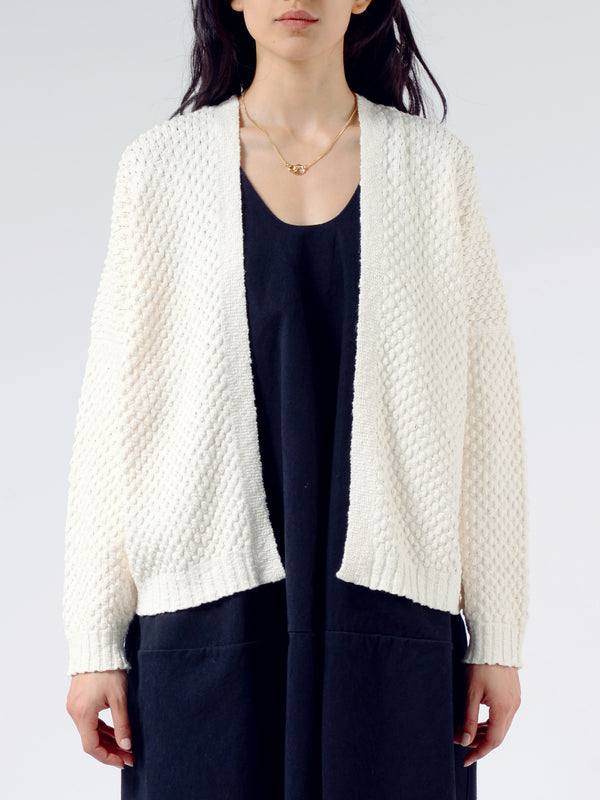 Lauren Manoogian - Loops Cardigan in Natural – gravitypope