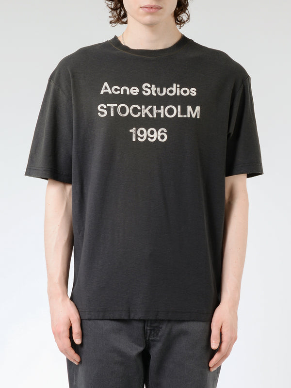 Acne Studios - Exford U 1996 T-Shirt in Faded Black – gravitypope