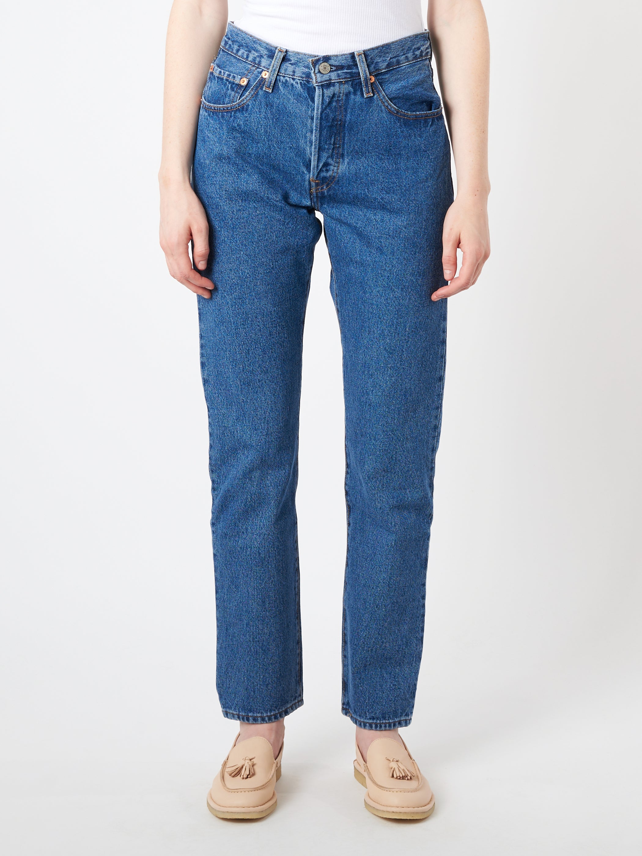 Levi's - 501 Original in Shout Out Stone (Medium Wash) – gravitypope