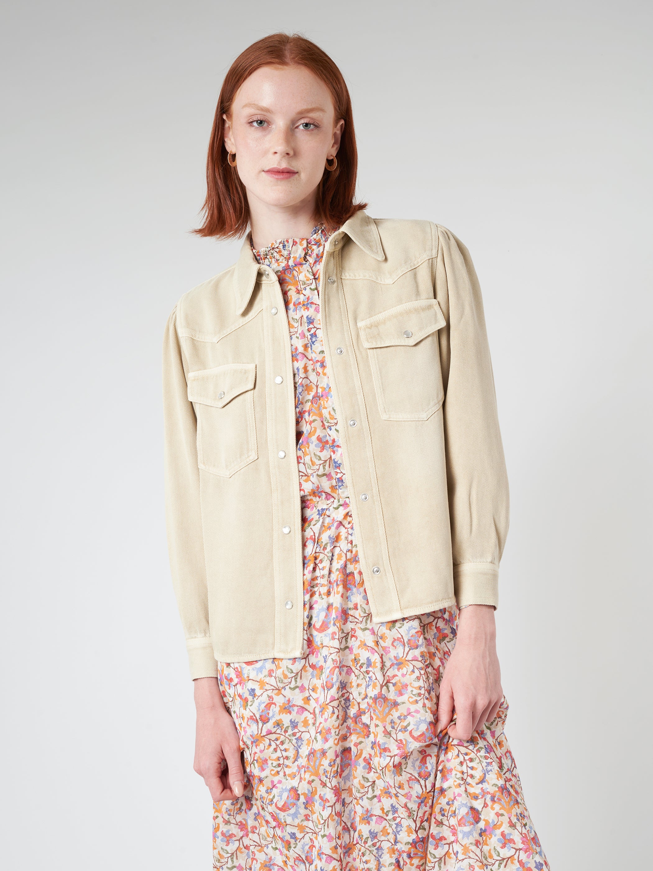 Isabel marant etoile denim shirt hotsell