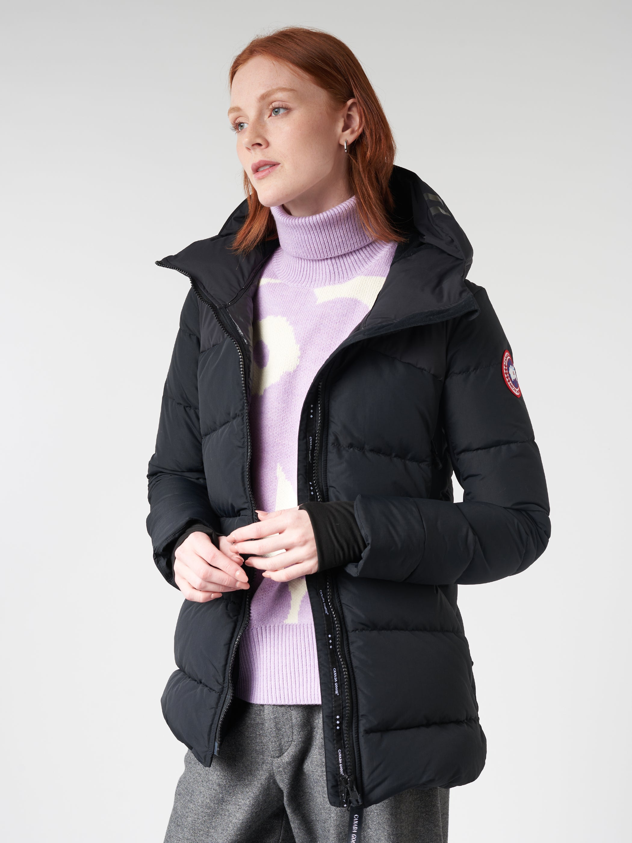 Goose down jacket women's online