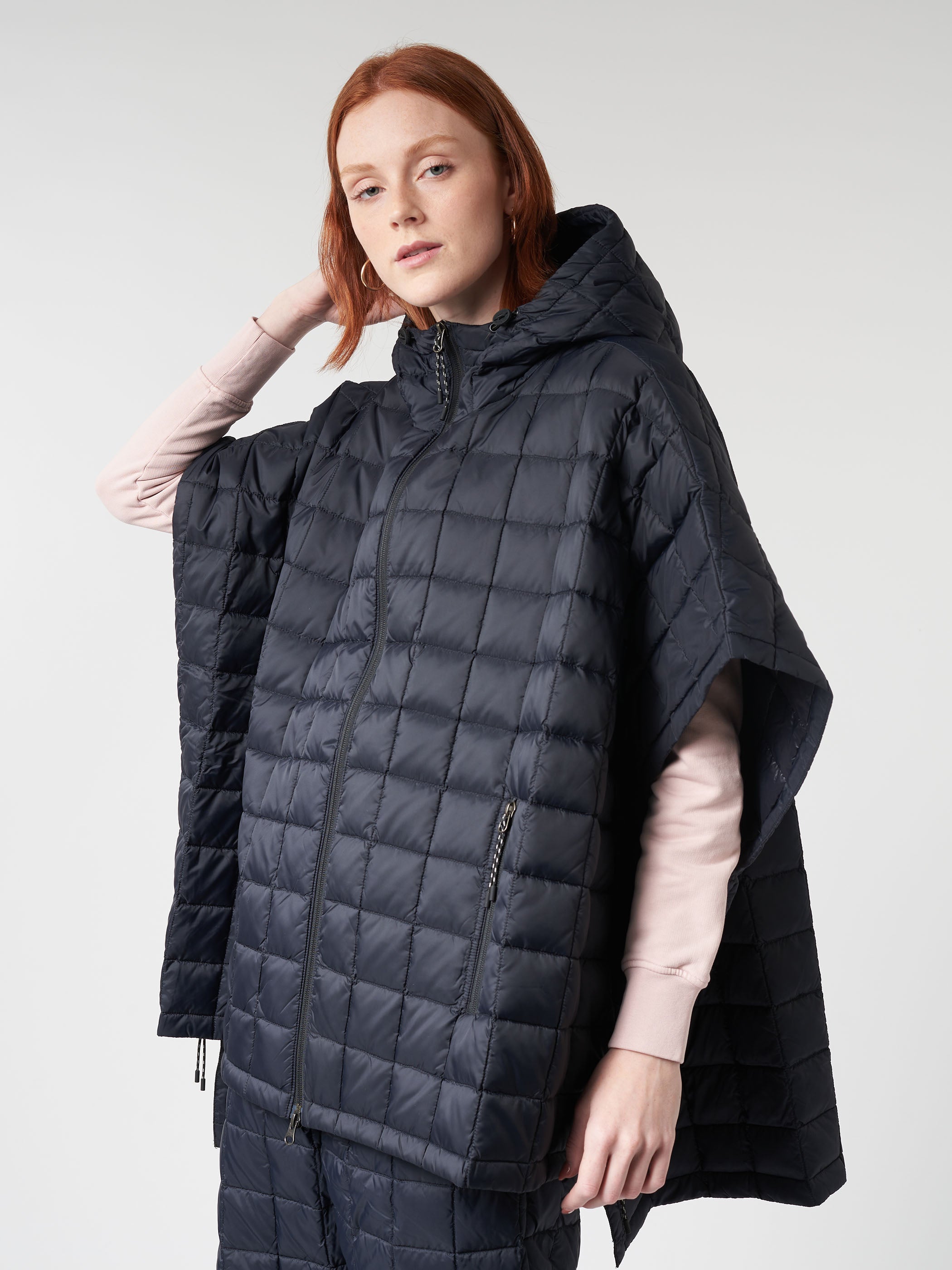 Mountain Open Front Poncho