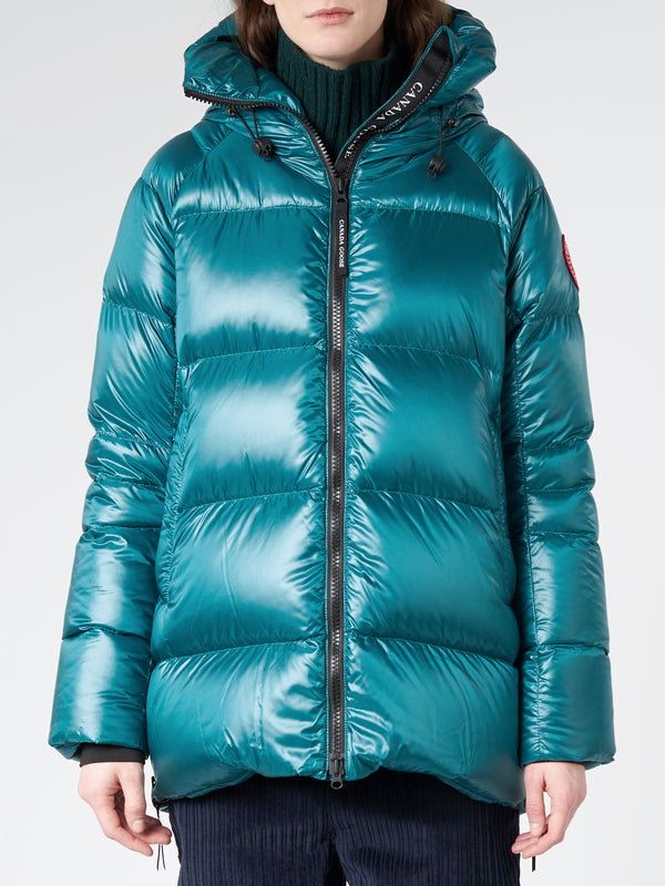 Canada Goose - Women's Cypress Puffer Black Label in Jasper Green