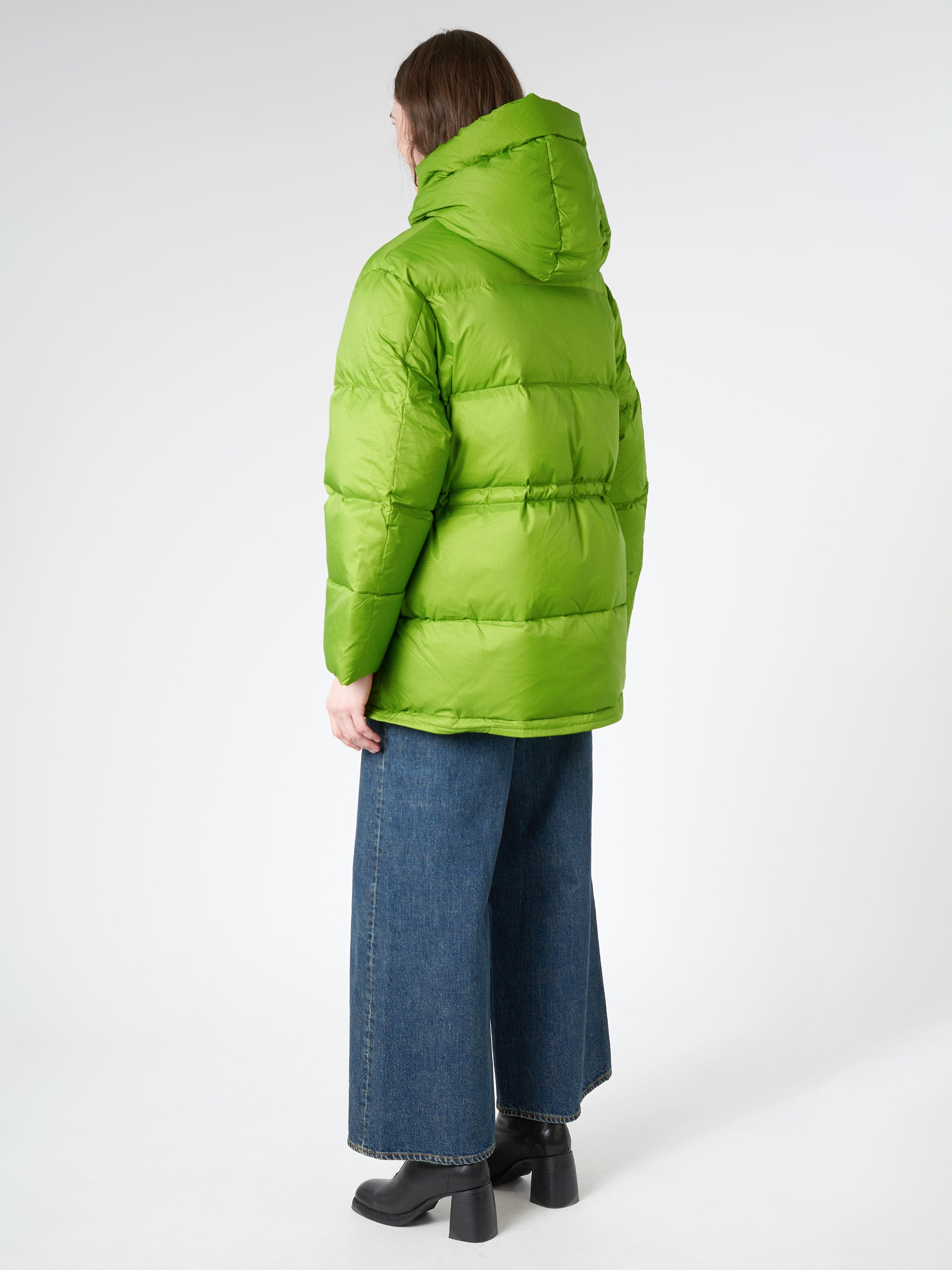 Acne Studios - Hooded Puffer Jacket in Grass Green – gravitypope