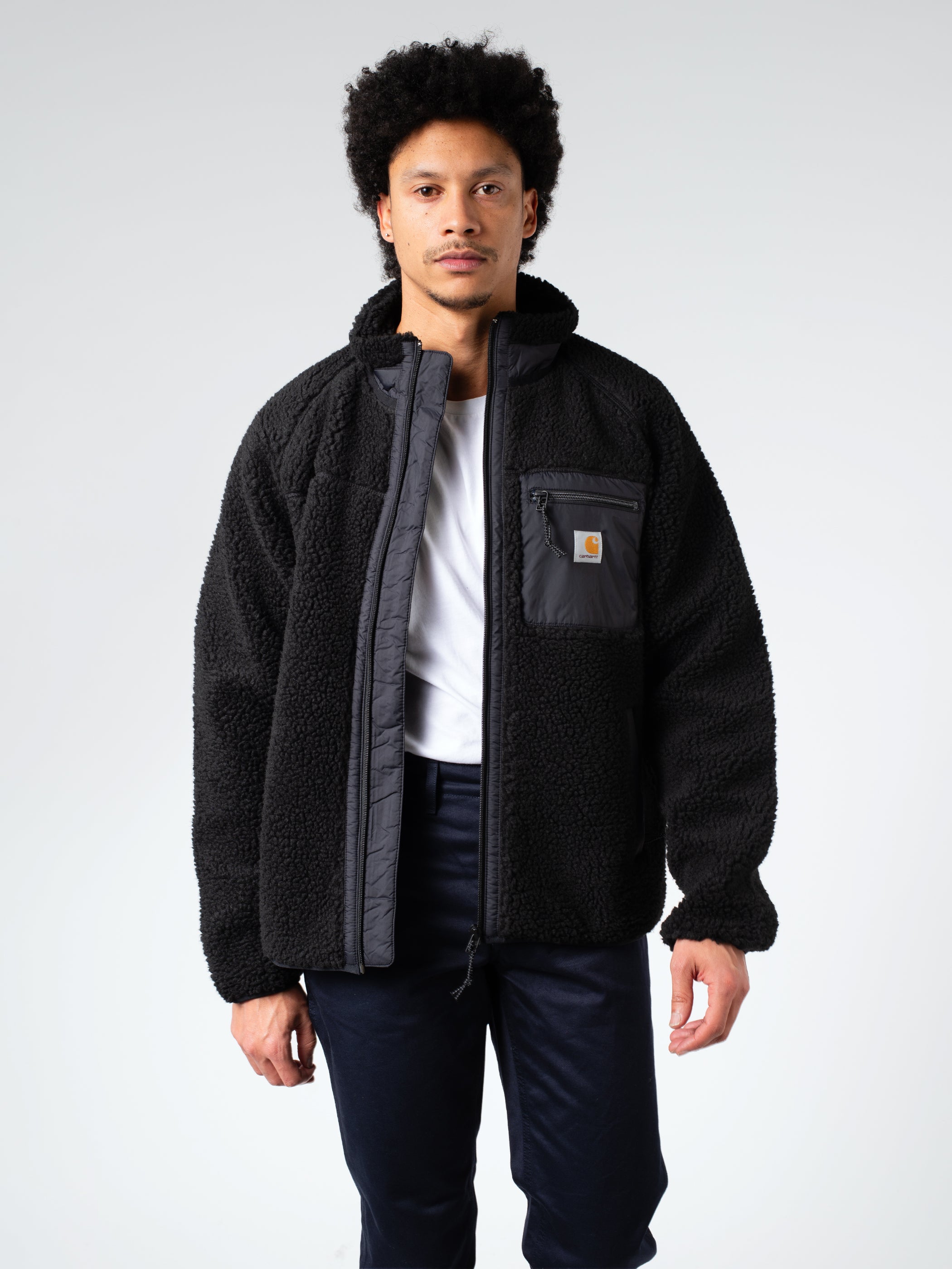 Carhartt WIP - Prentis Liner in Black/Black – gravitypope