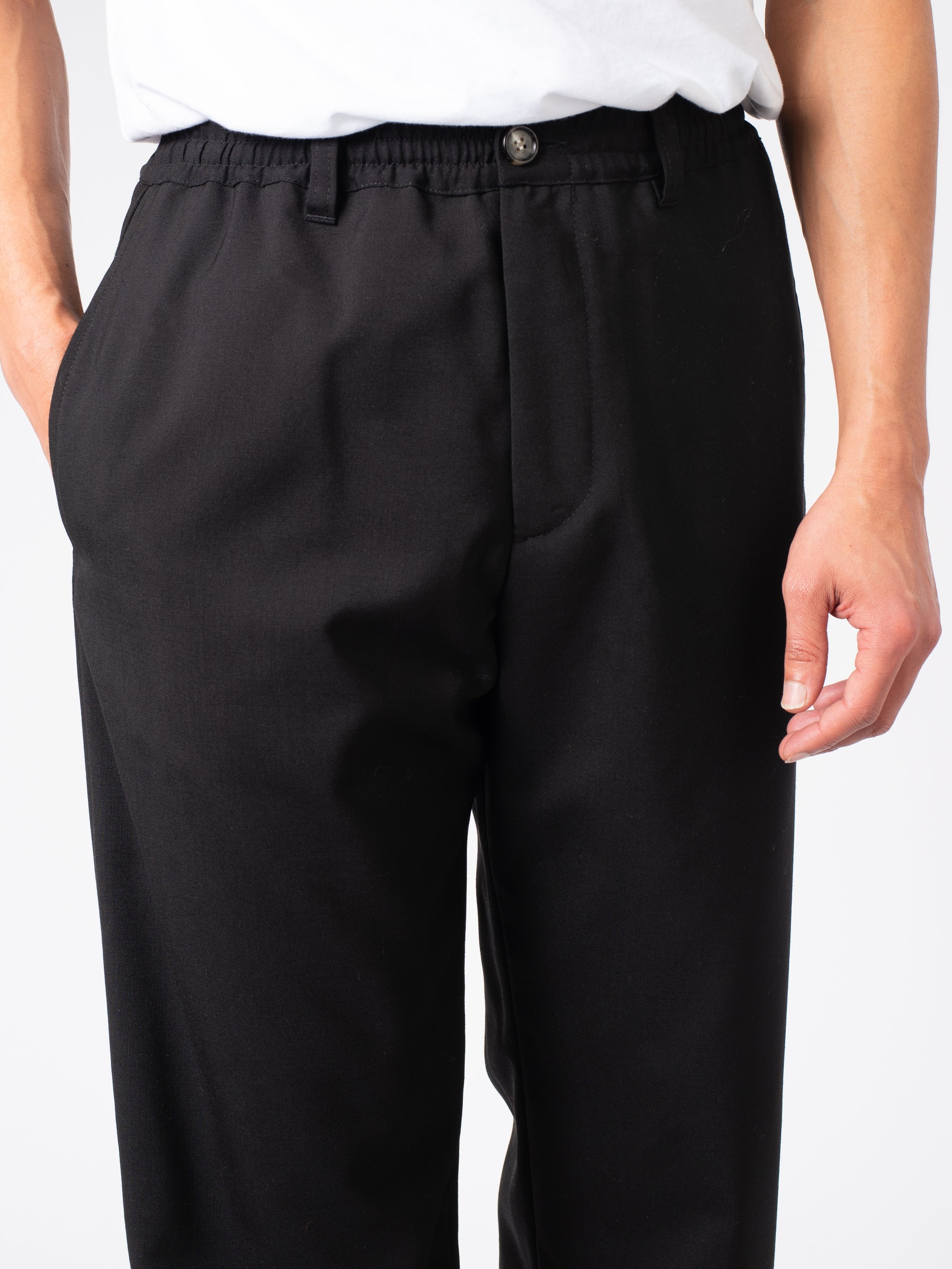 Marni - Tropical Wool Trousers in Black – gravitypope