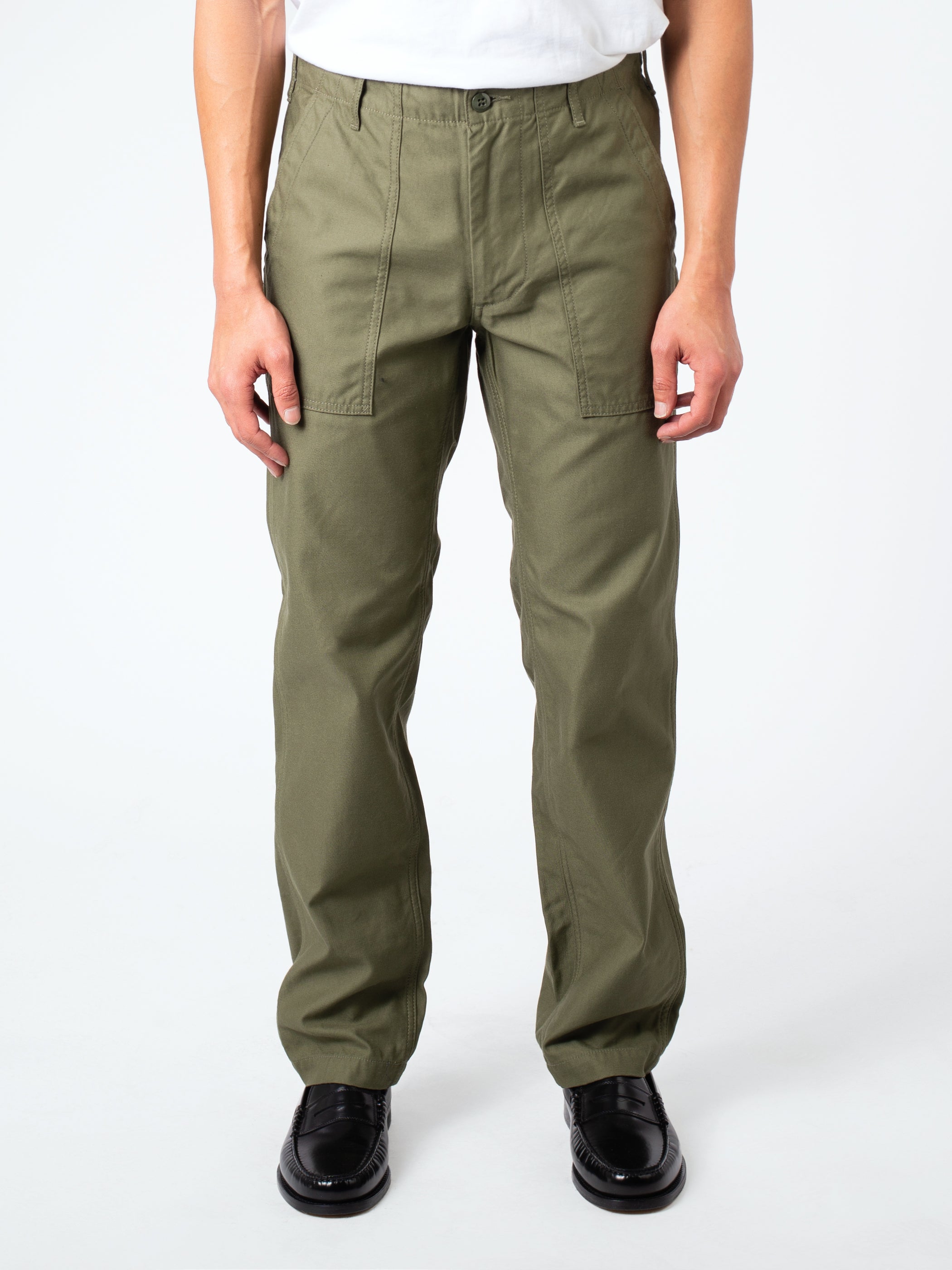 F.O.B. FACTORY - Baker Pants in Olive – gravitypope