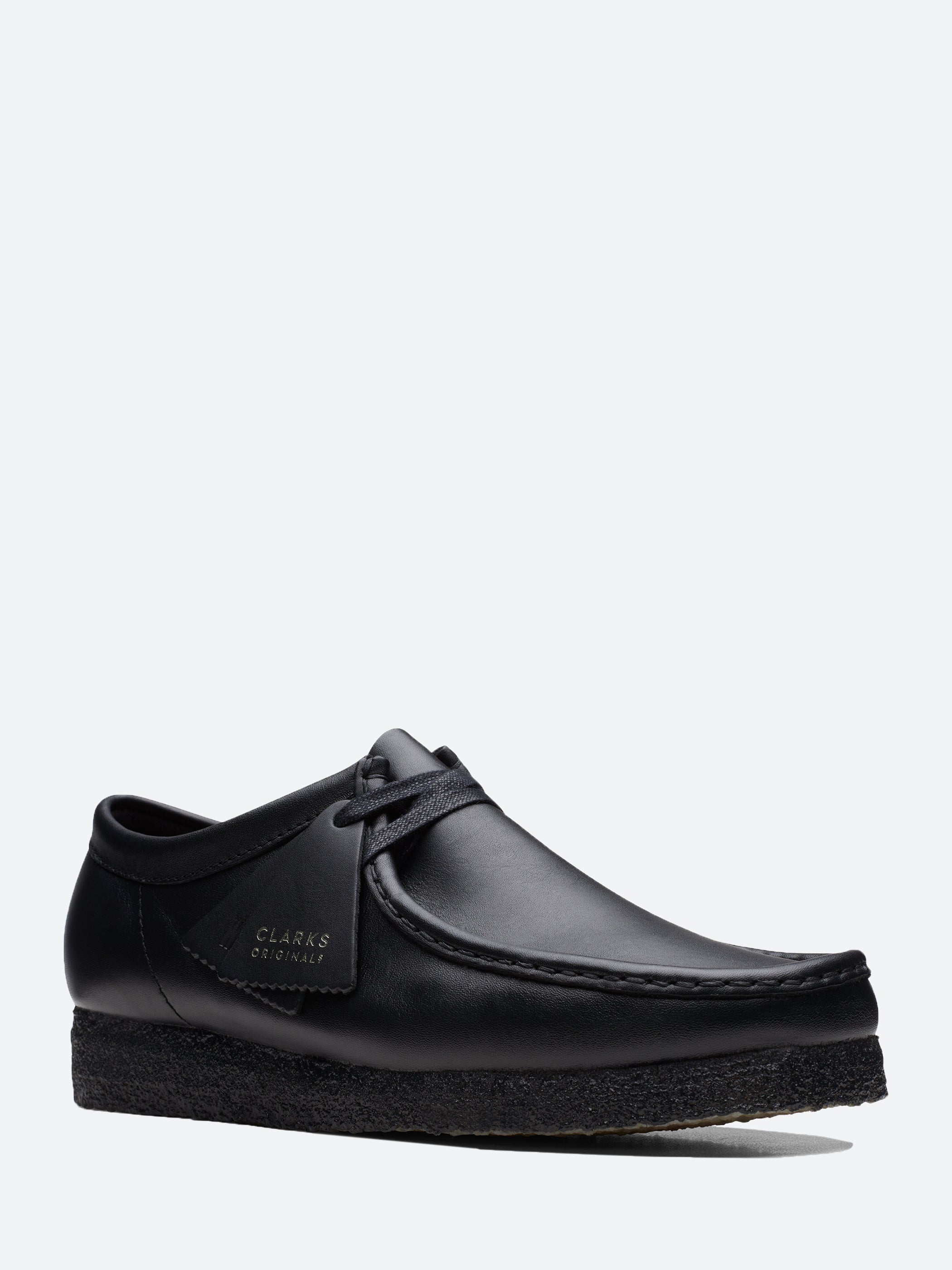 Clarks Originals - Wallabee in Black Leather – gravitypope