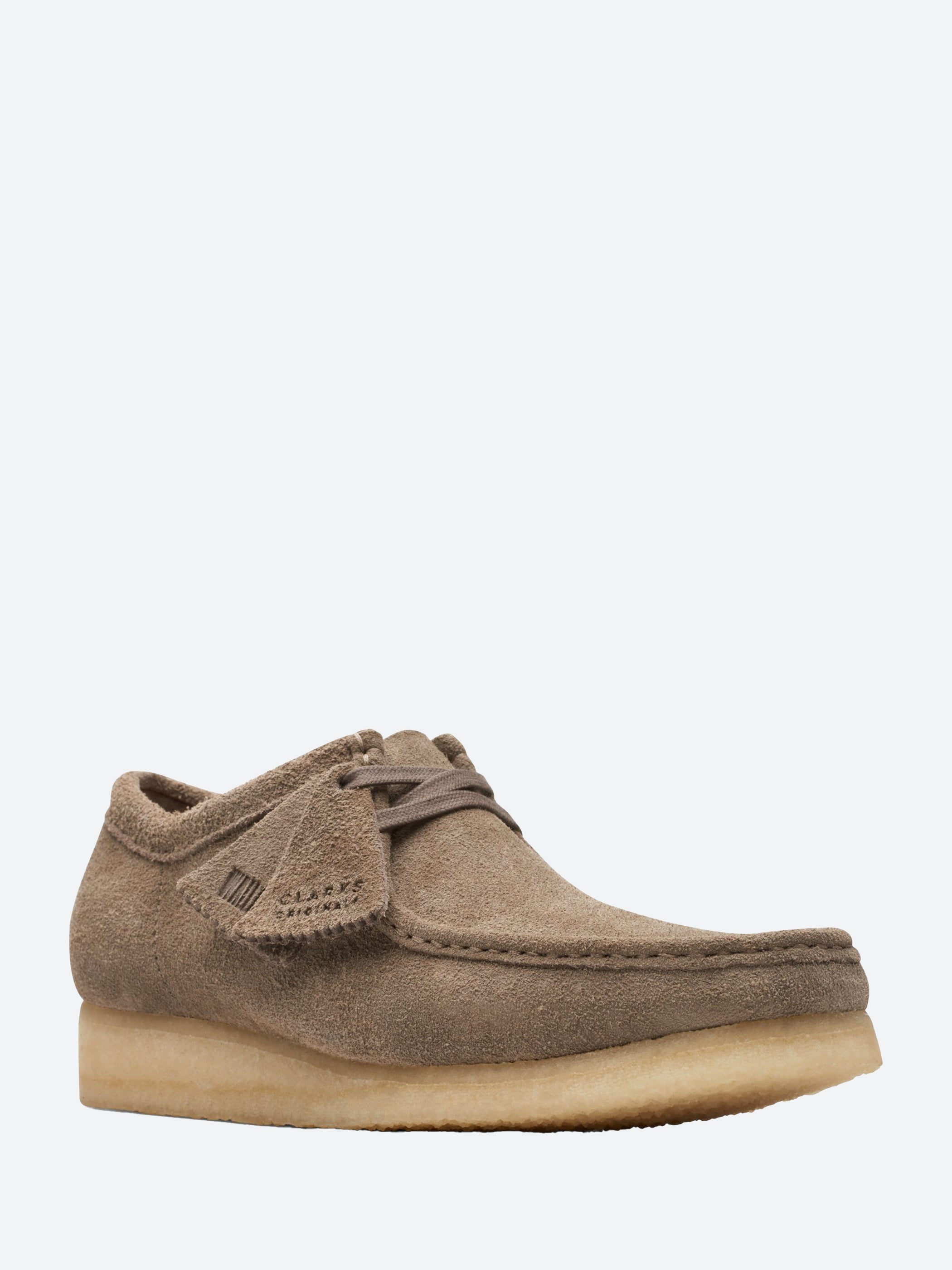 Clarks - Wallabee in Grey Suede – gravitypope