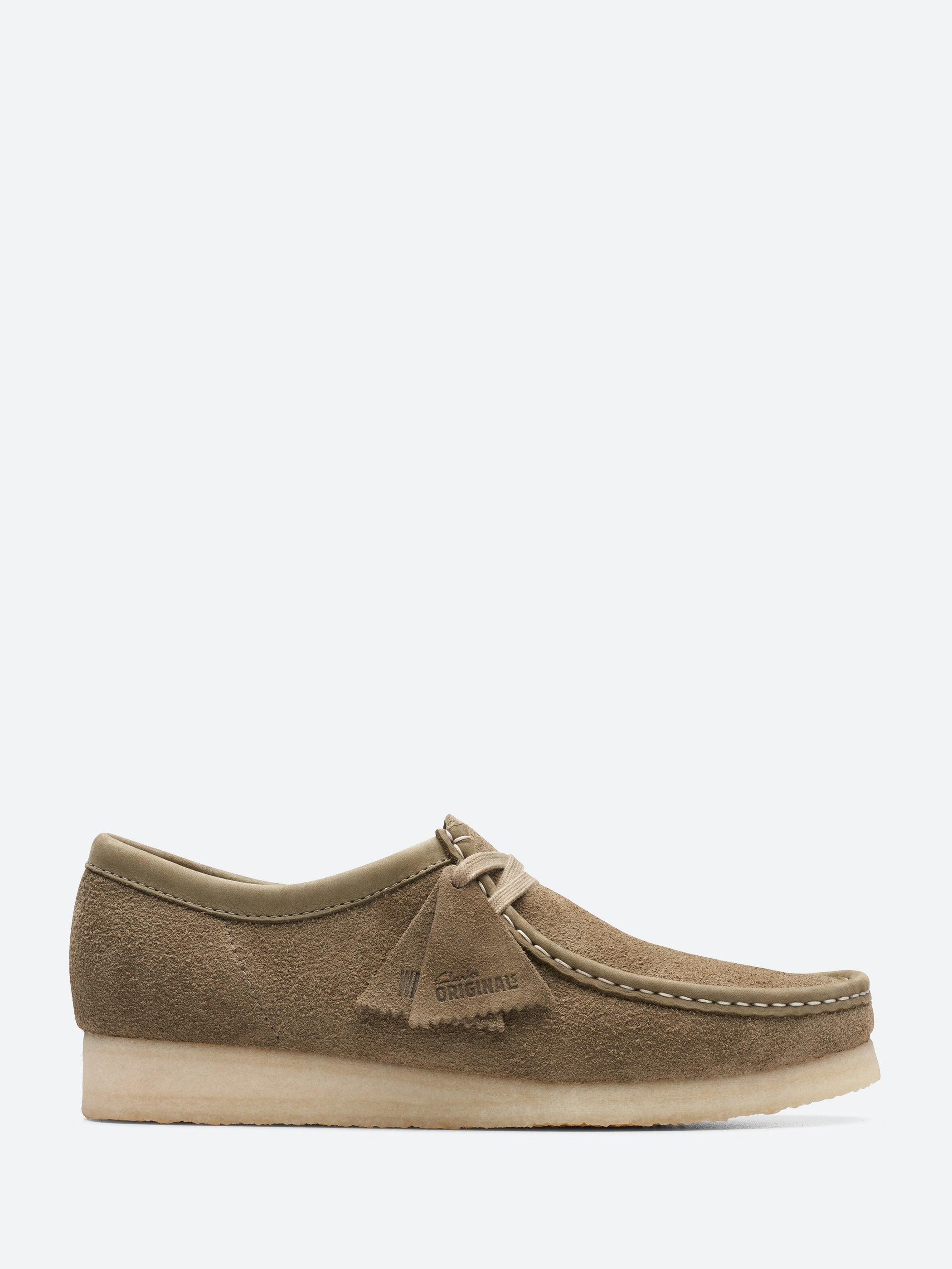 Clarks Wallabee in Grey Suede gravitypope