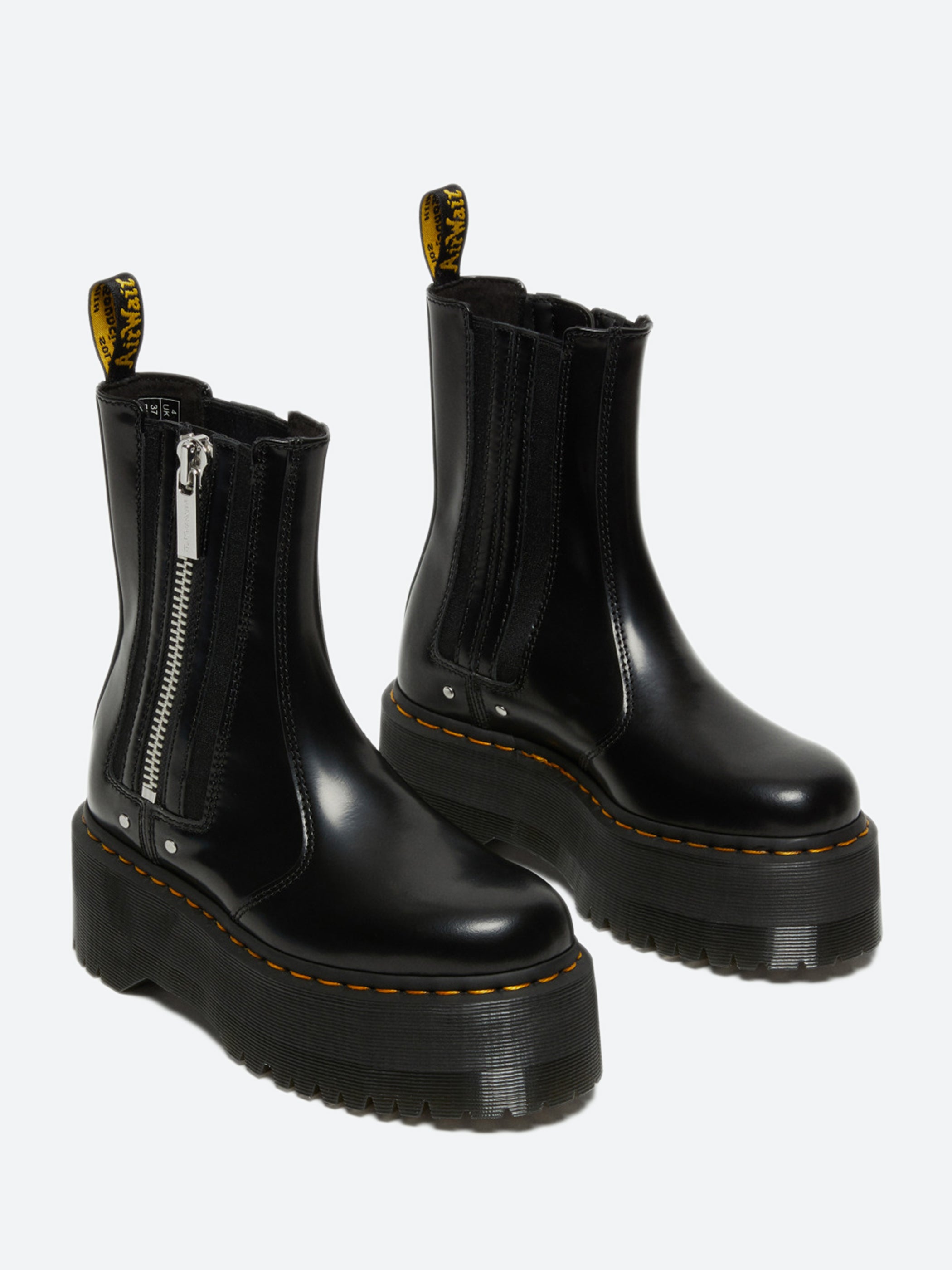 Doc martens platform chelsea boots hotsell