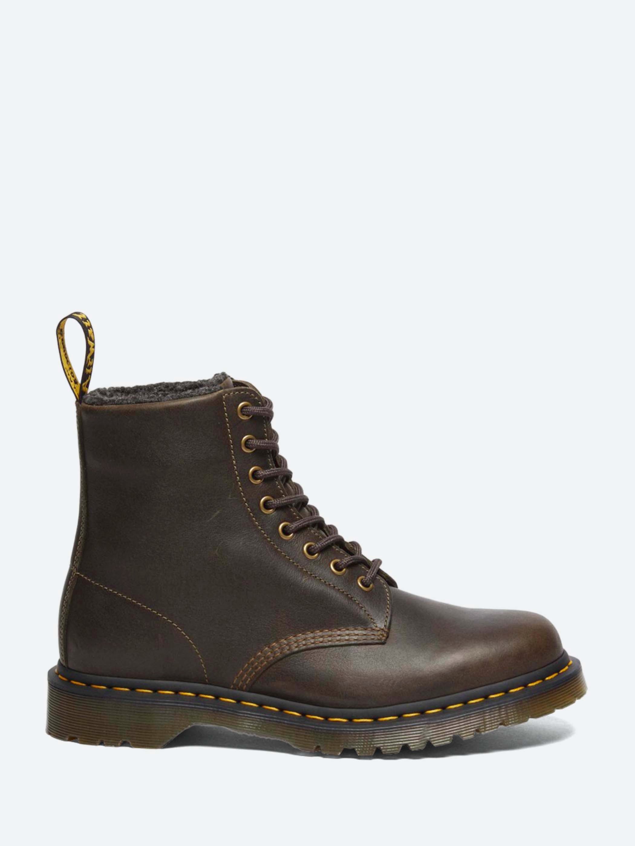 Doc martens lined boots best sale