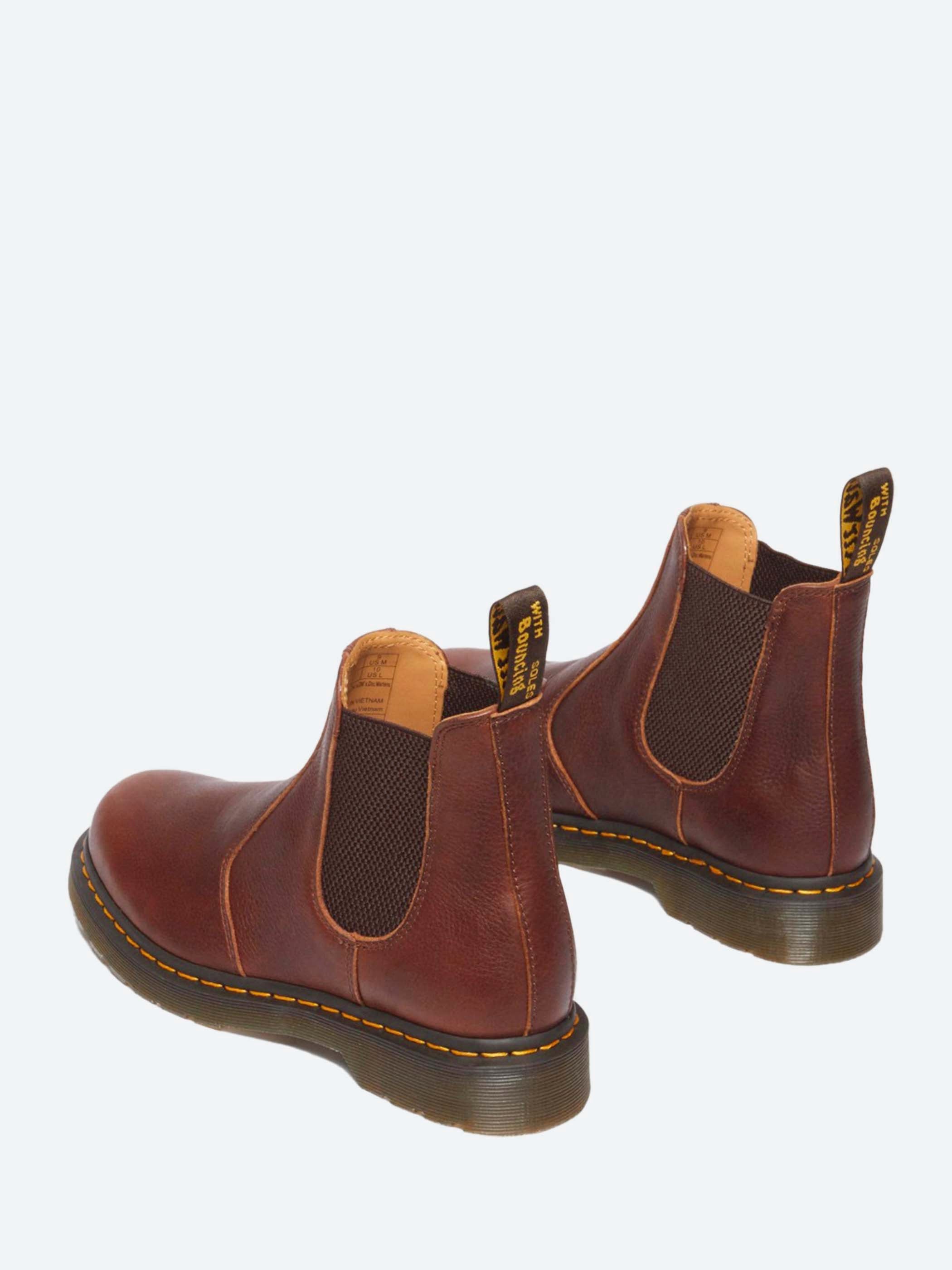 Dr martens 2976 chelsea boots brown best sale