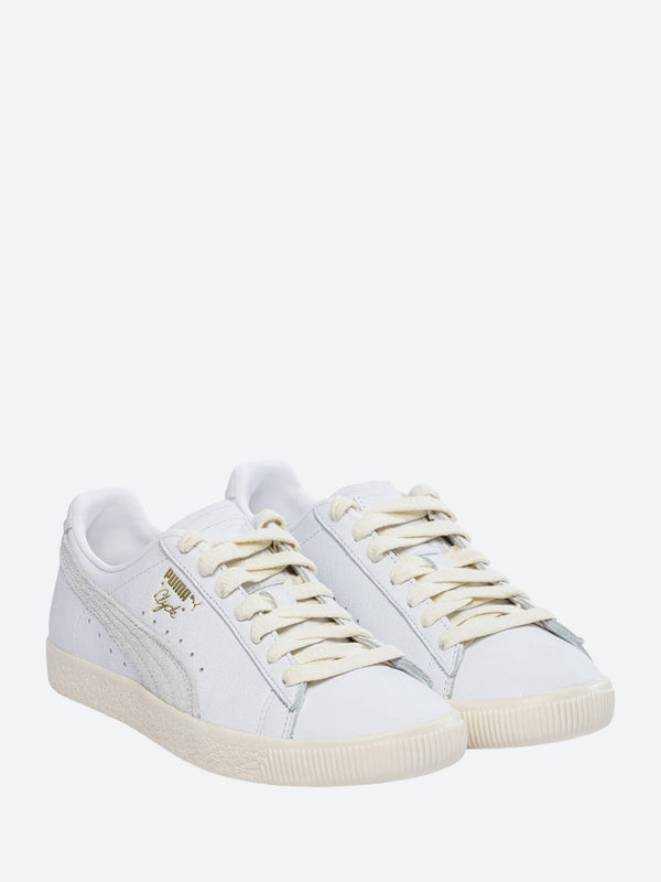 Puma - Clyde Base in White and Ivory – gravitypope