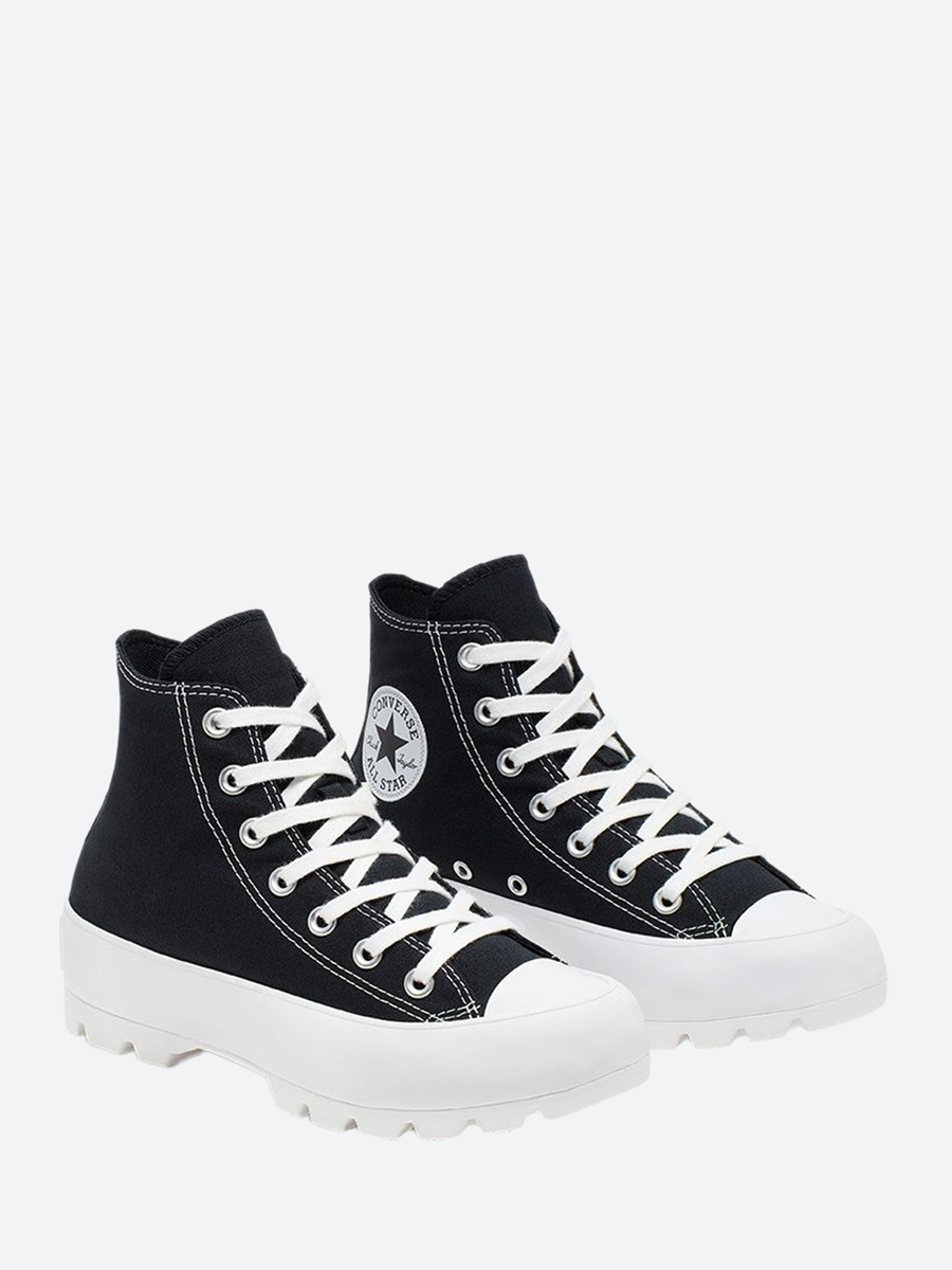 Converse - Chuck Taylor All Star Lugged In Black White – Gravitypope