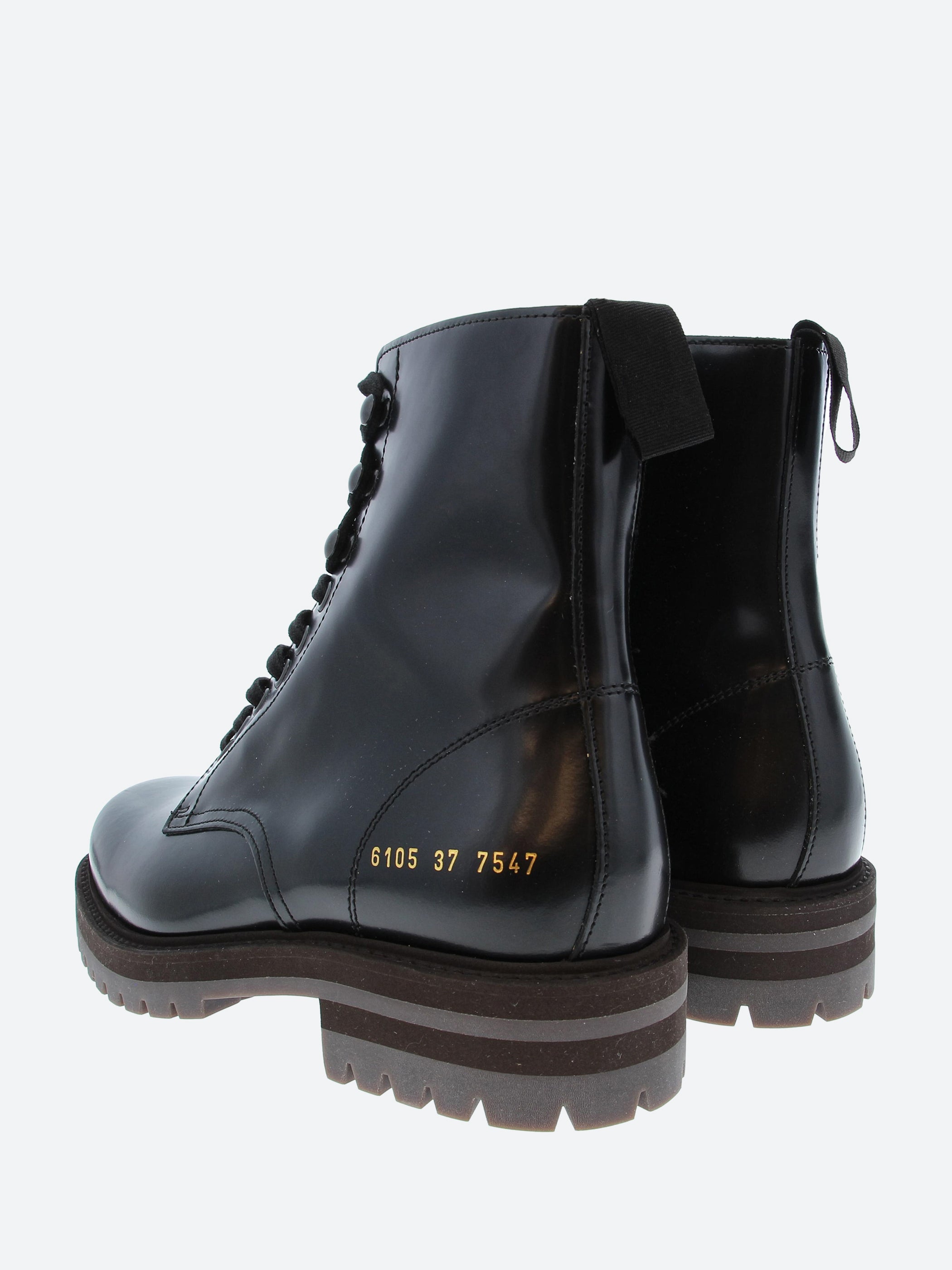 Woman by Common Projects - Combat Boot in Black – gravitypope