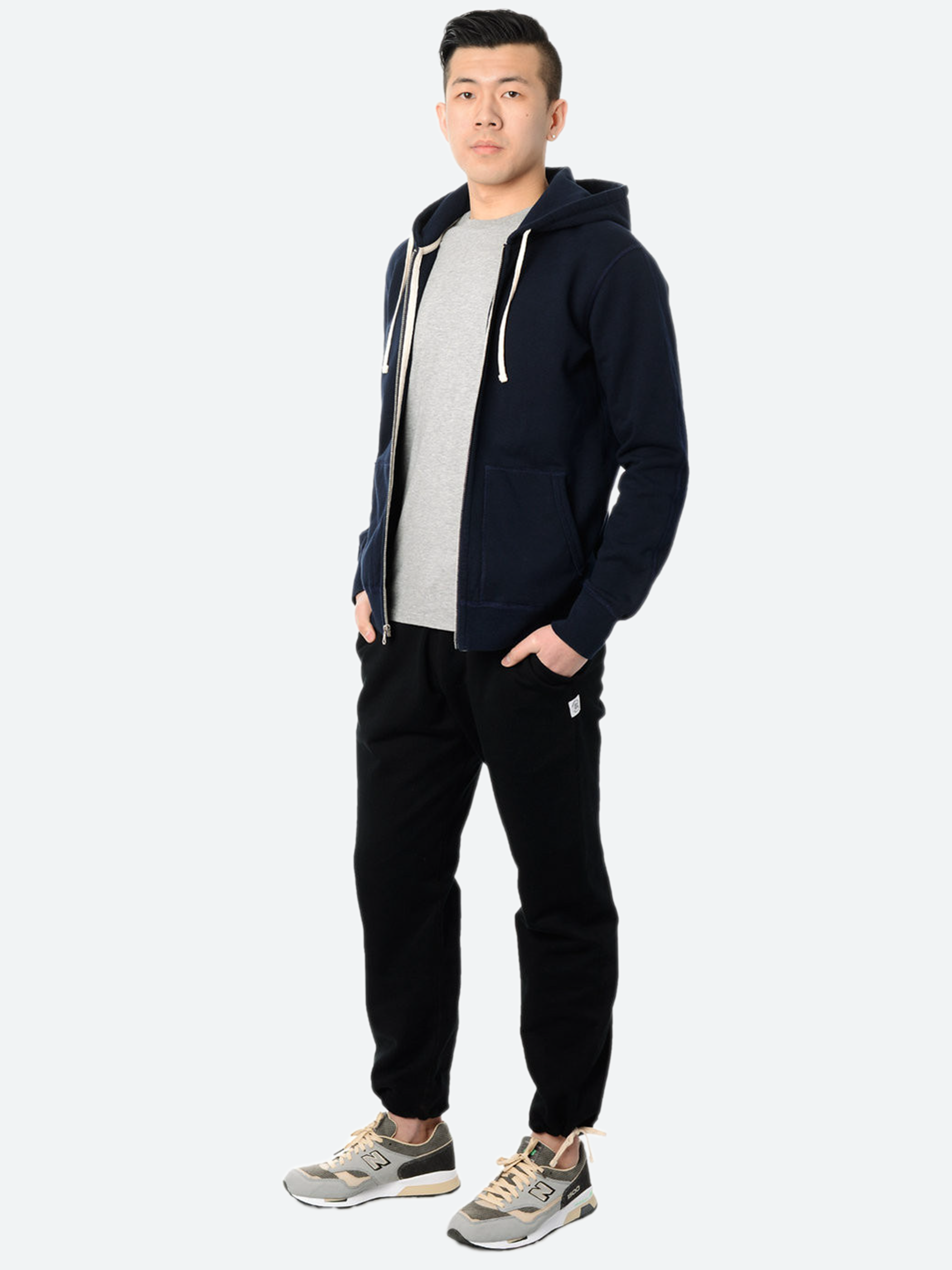 Midweight Terry Full Zip Hoodie