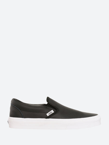 Vans classic perforated slip slithery on