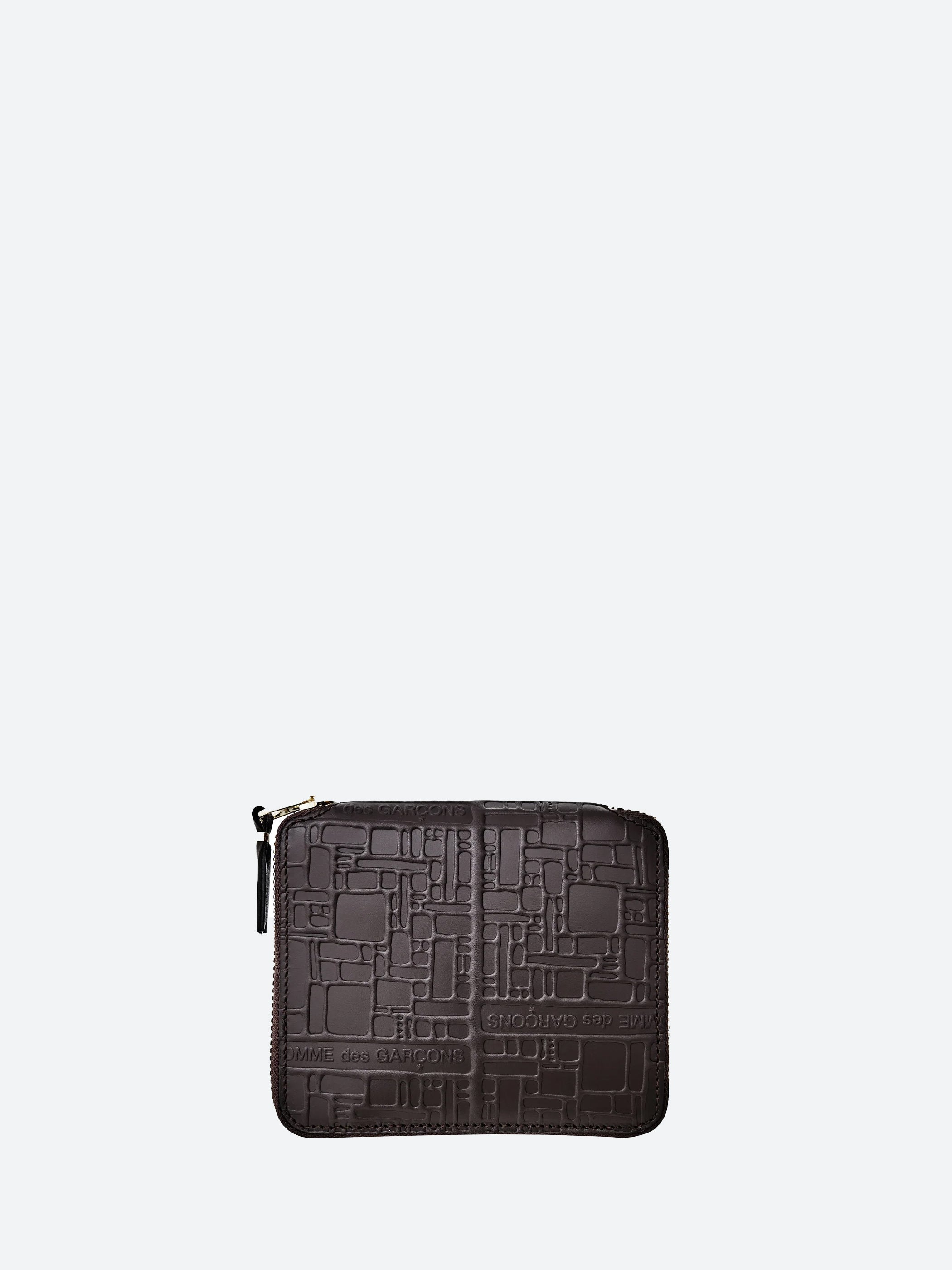 SA2100EL Embossed Logo Zip Wallet