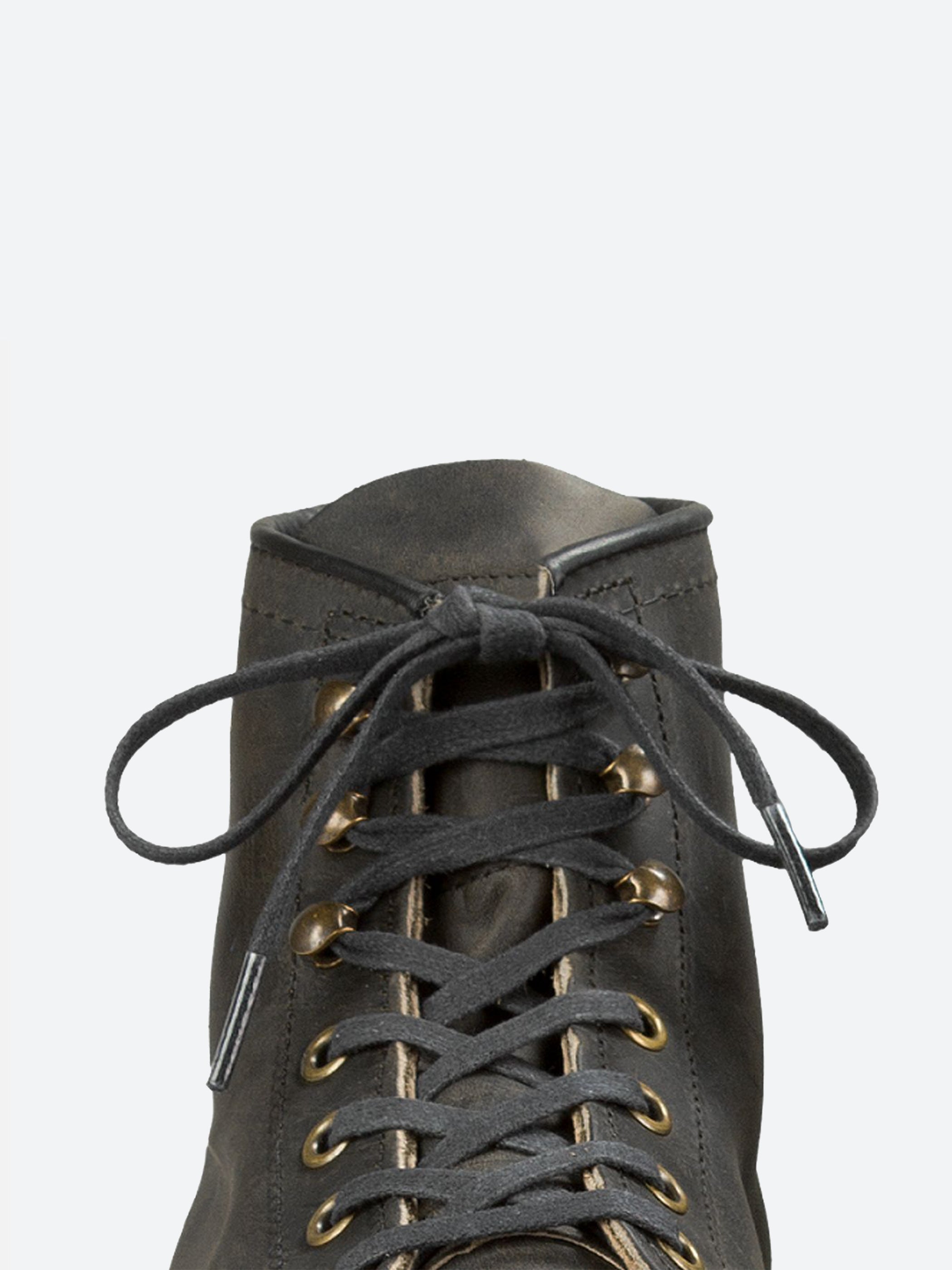 Red Wing 48 Long Boot Laces in Black gravitypope
