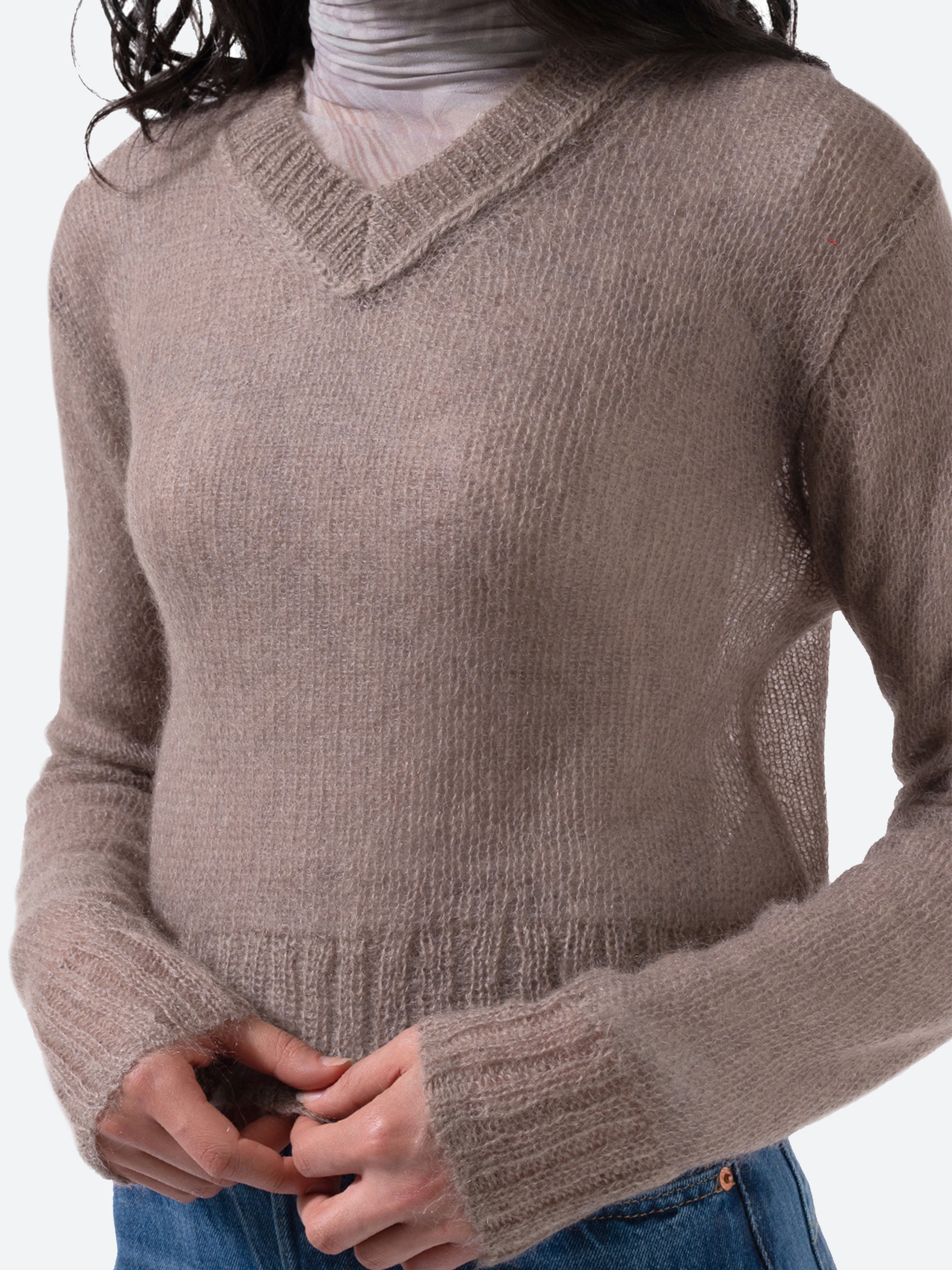 Acne studios cowl neck sweater best sale