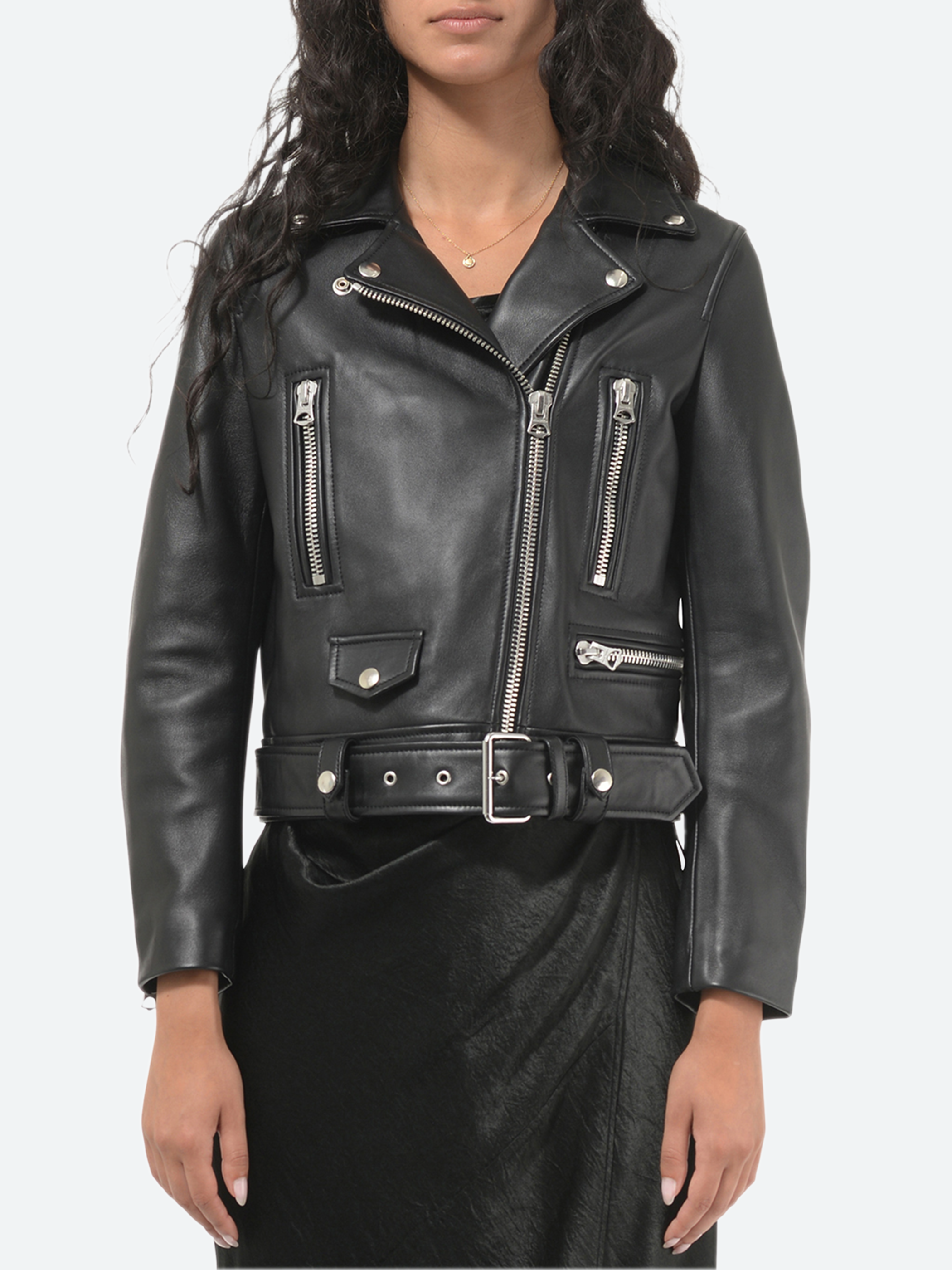 Leather Biker Jacket