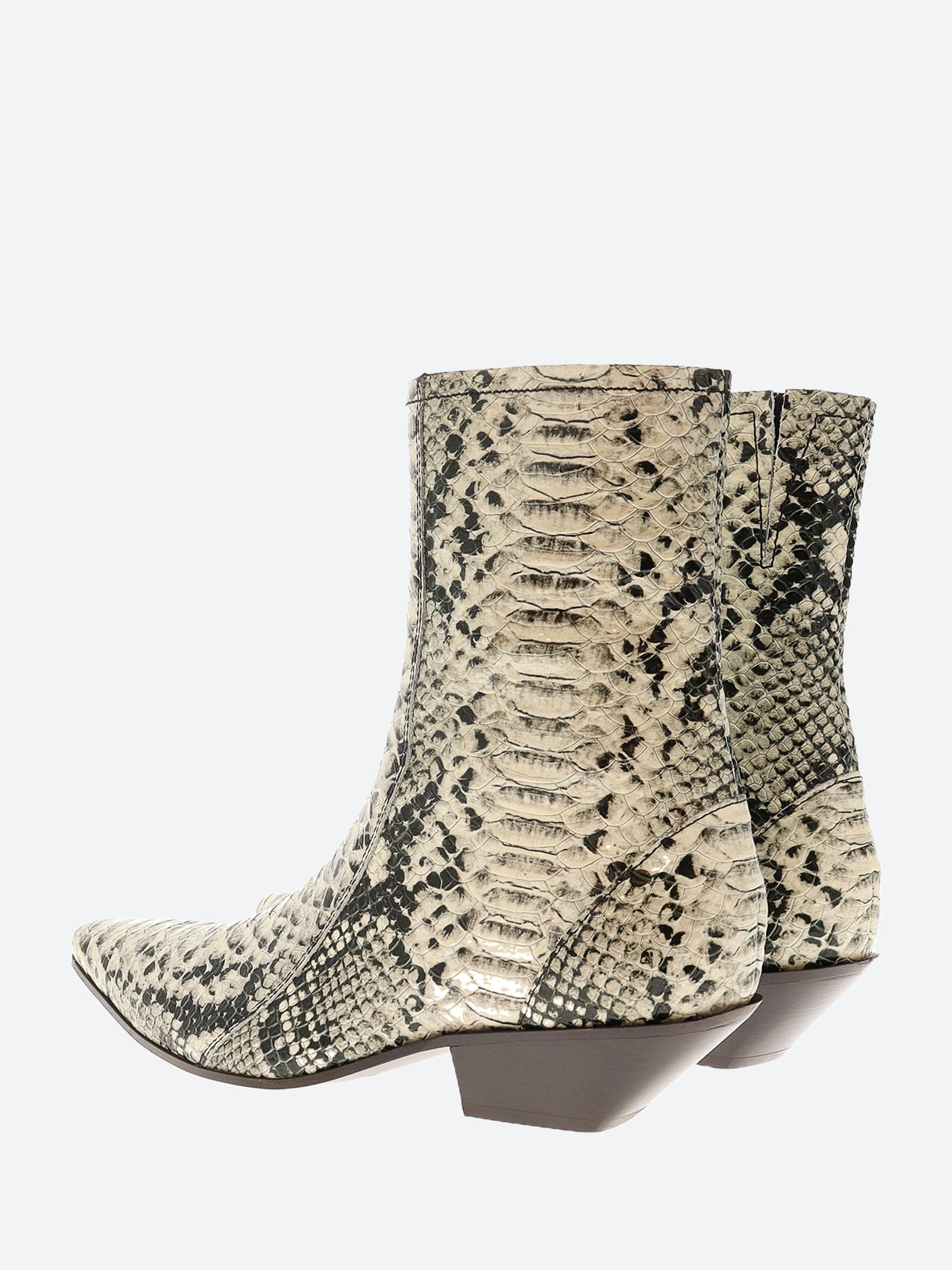 Acne studios deconstructed boots best sale