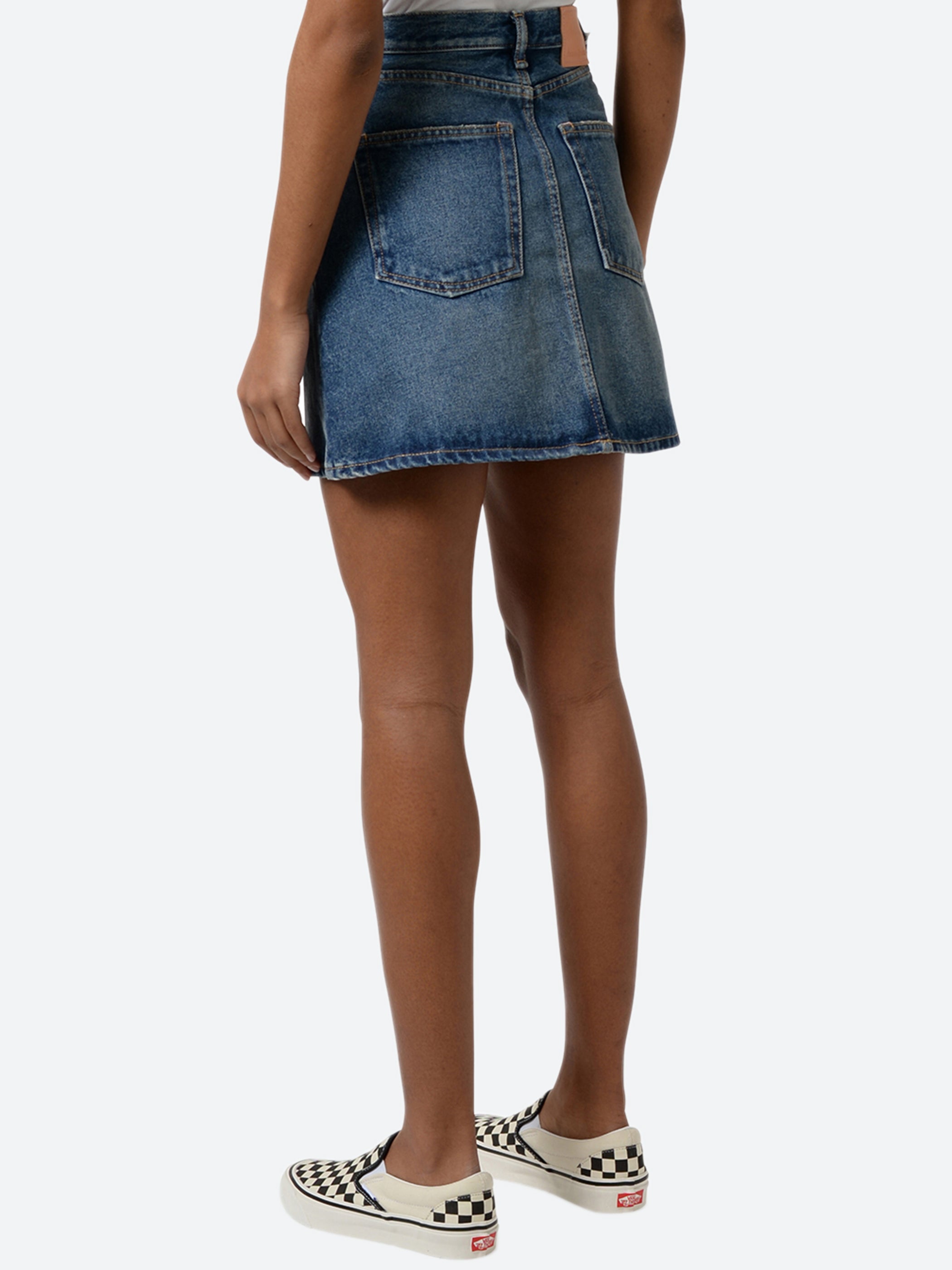 Denim Mini Skirt