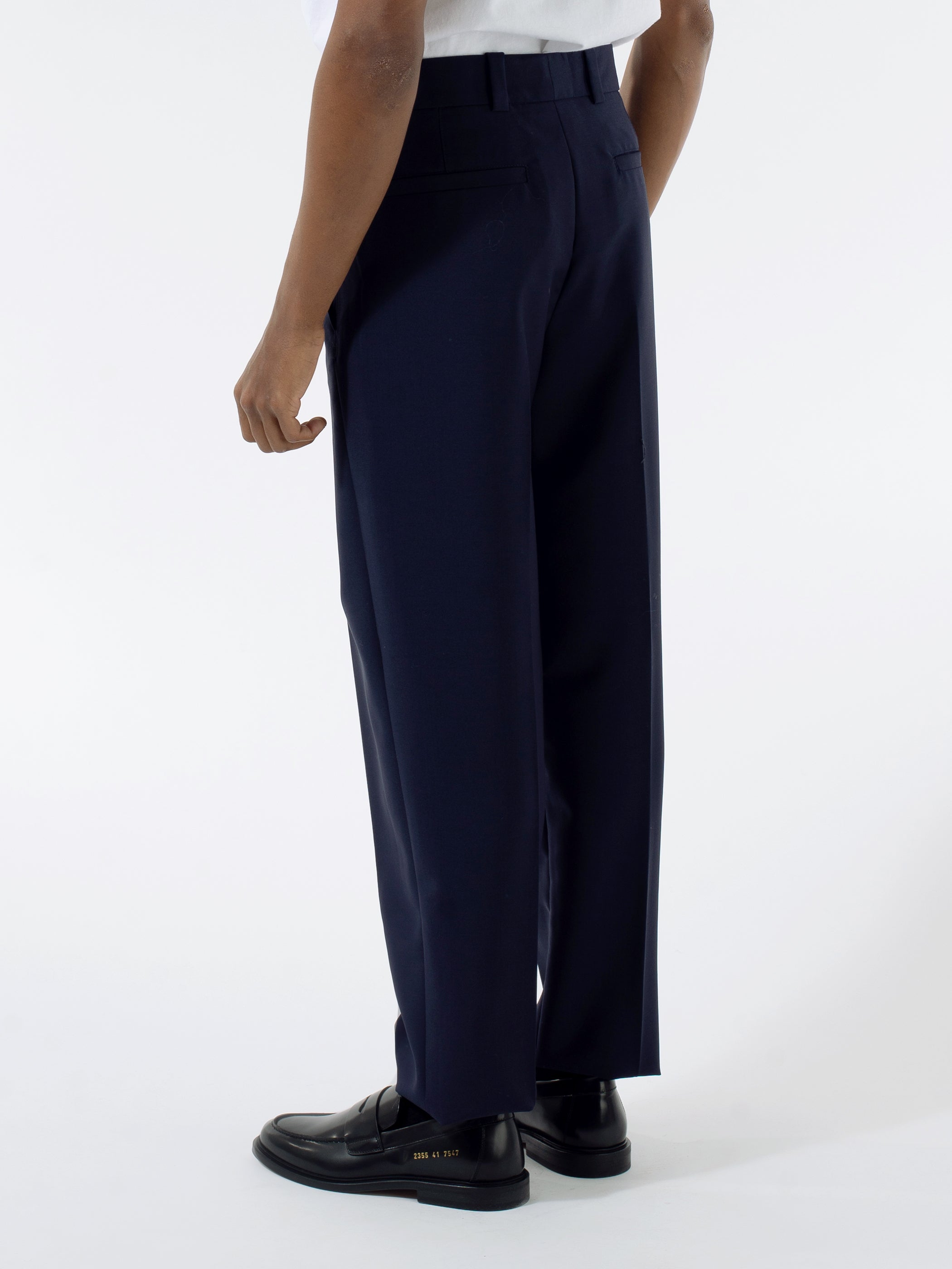 Wool-Blend Tailored Trousers – gravitypope