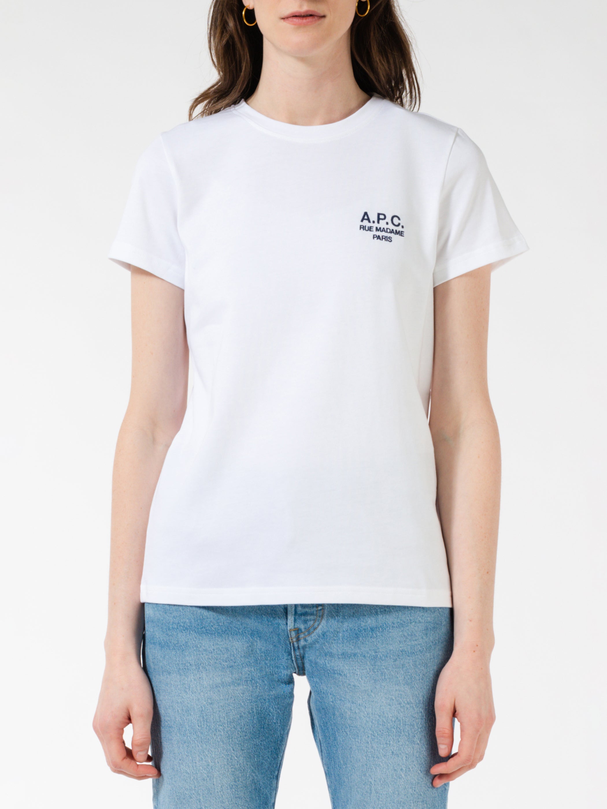 A.P.C. - Denise T-Shirt in White – gravitypope