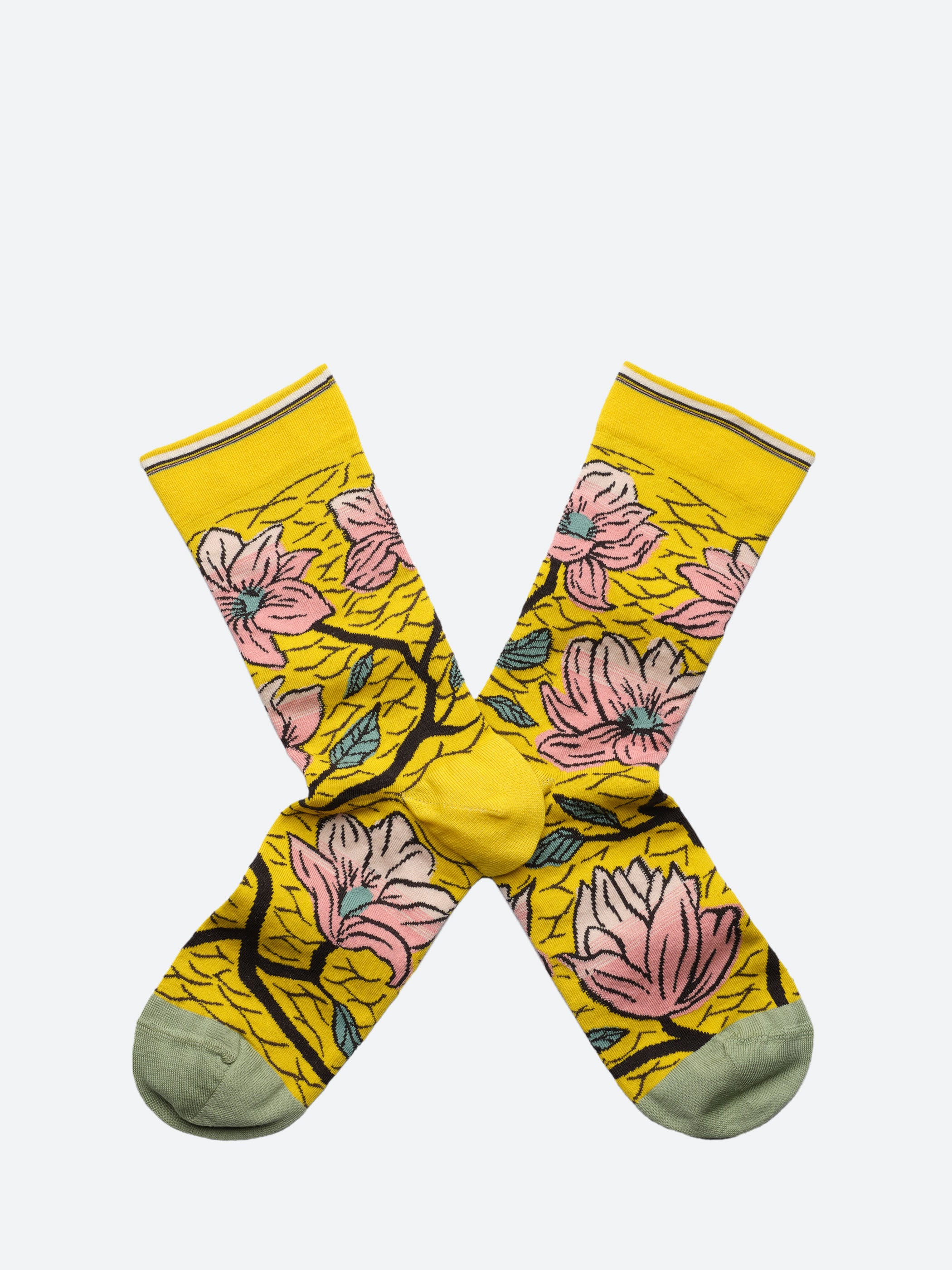 Flower Print Sock