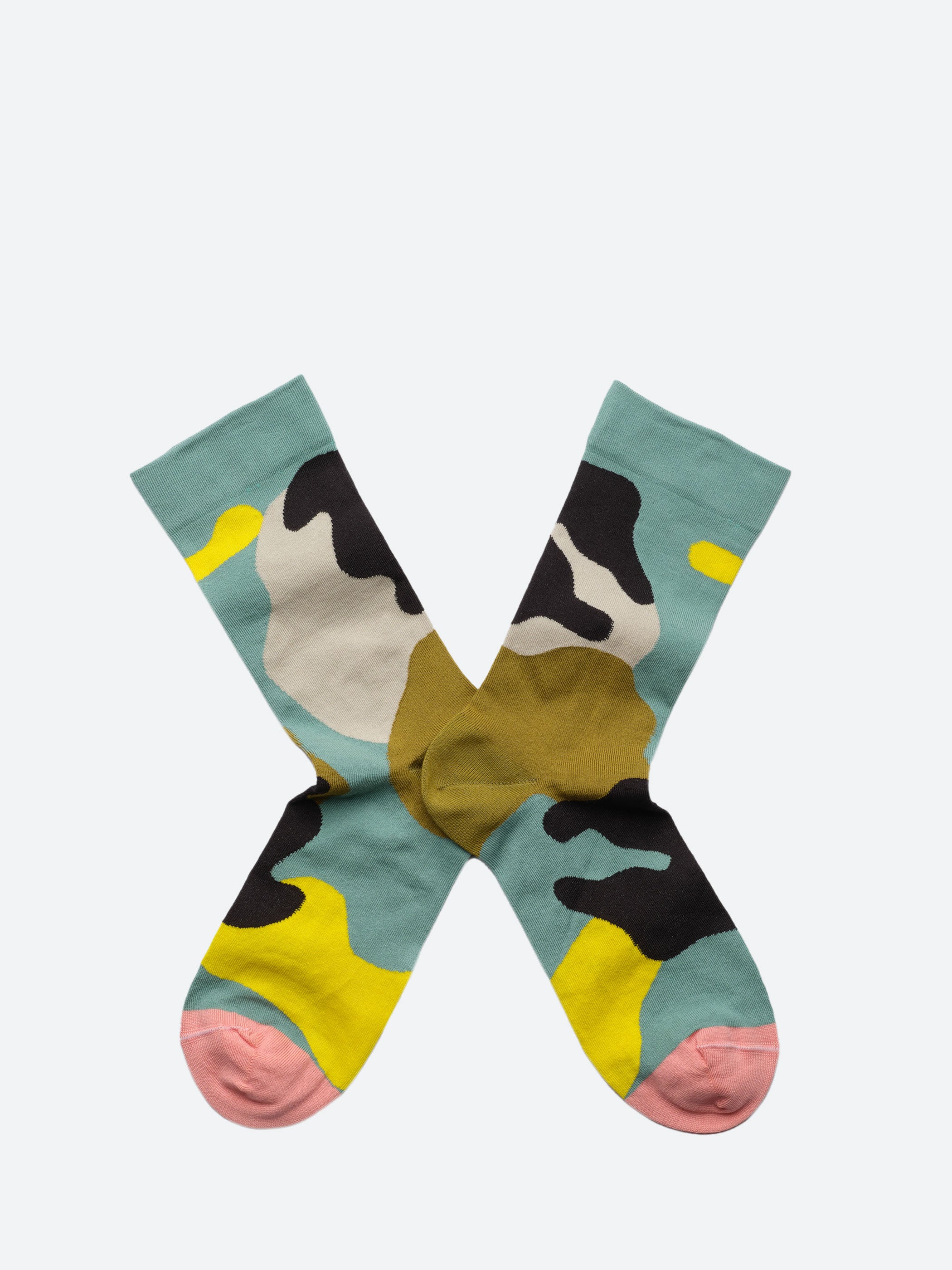 Abstract Print Sock