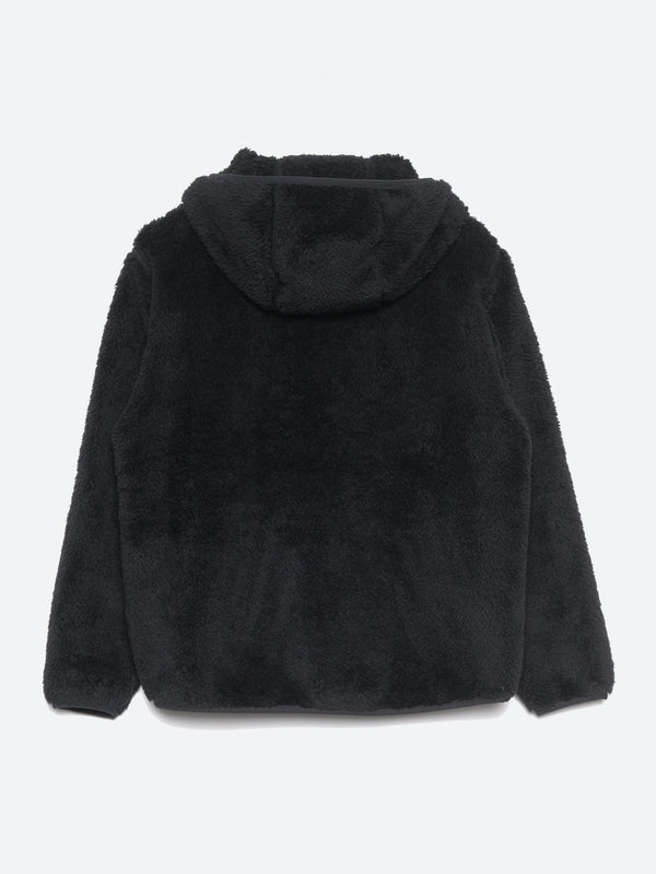 WOMEN'S HIGH PILE ZIP HOODED JACKET