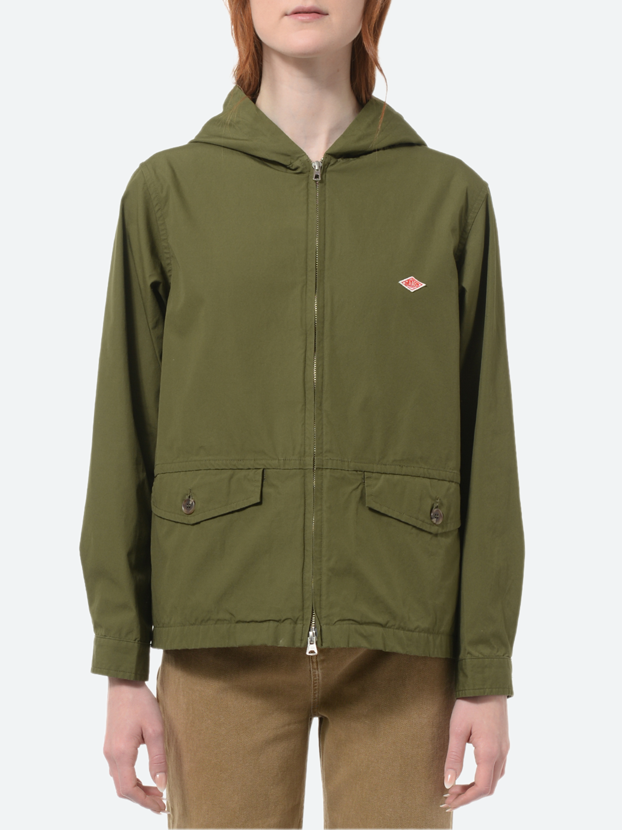 Down Proof Hooded Jacket