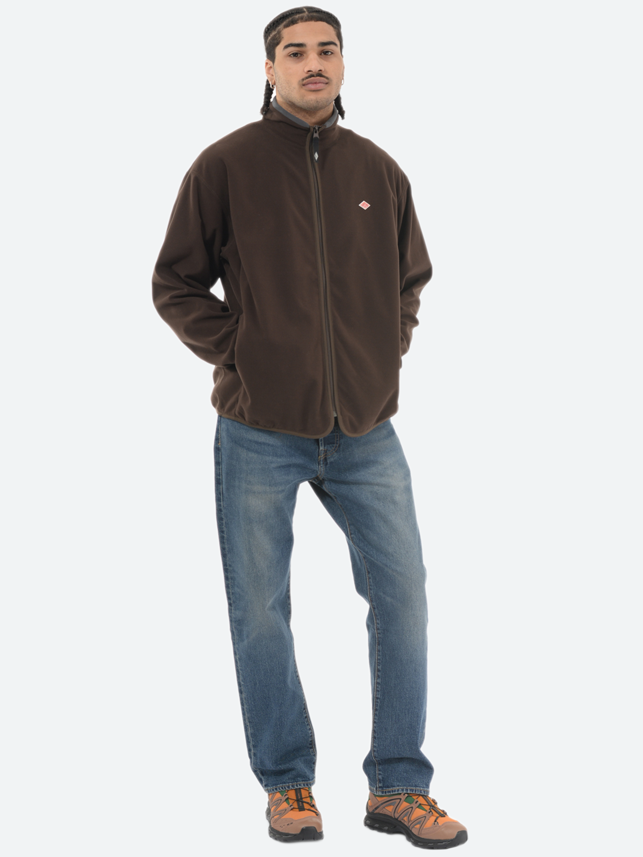 Polartec Fleece Stand Zip Jacket