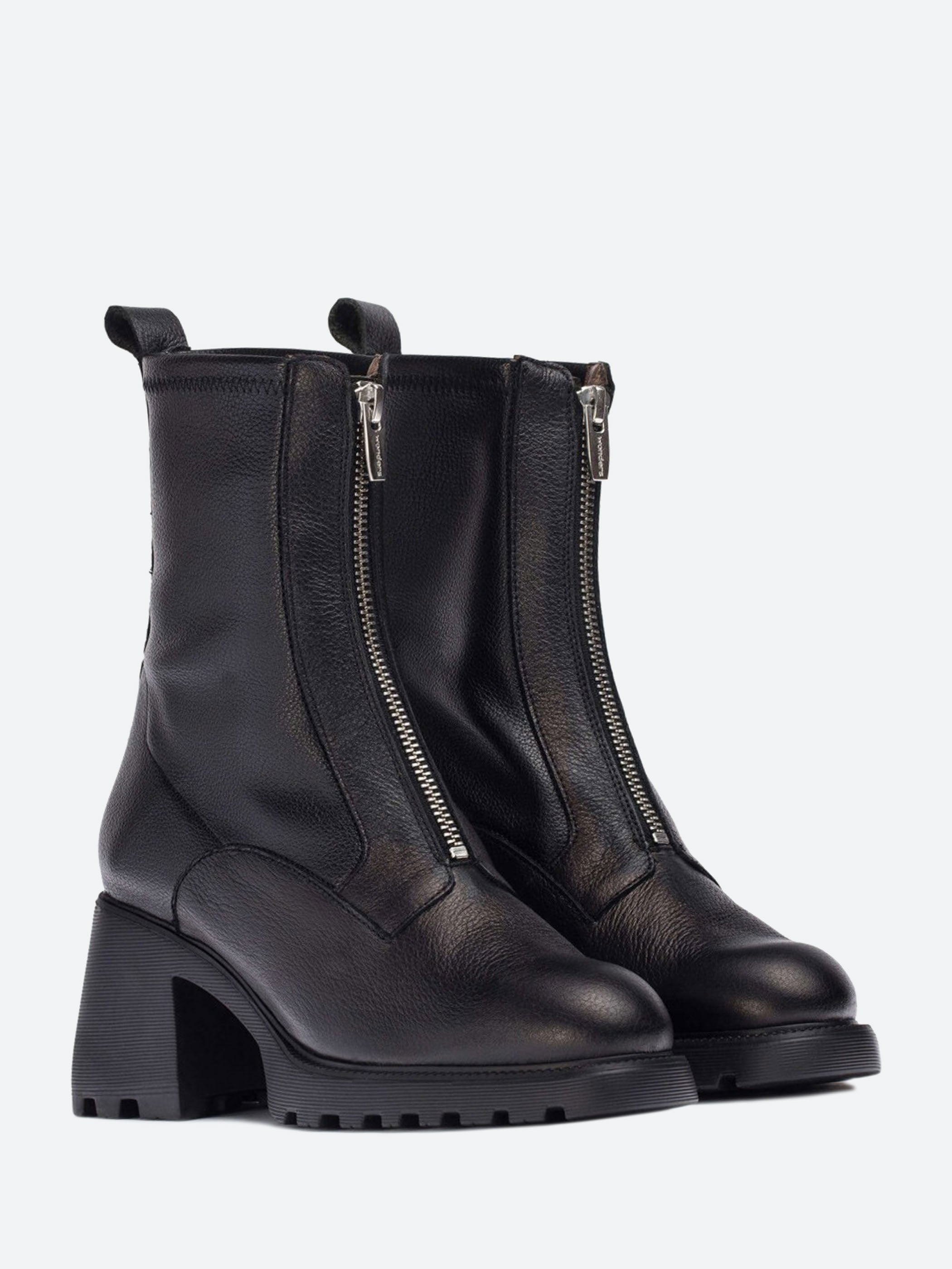 G-6701 Heel Front Zip Boots