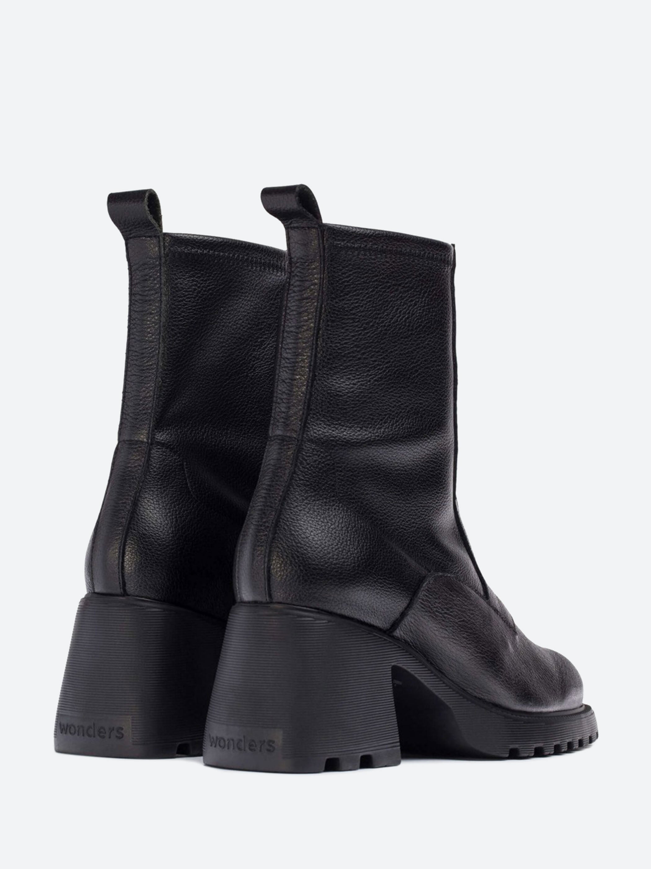 G-6701 Heel Front Zip Boots