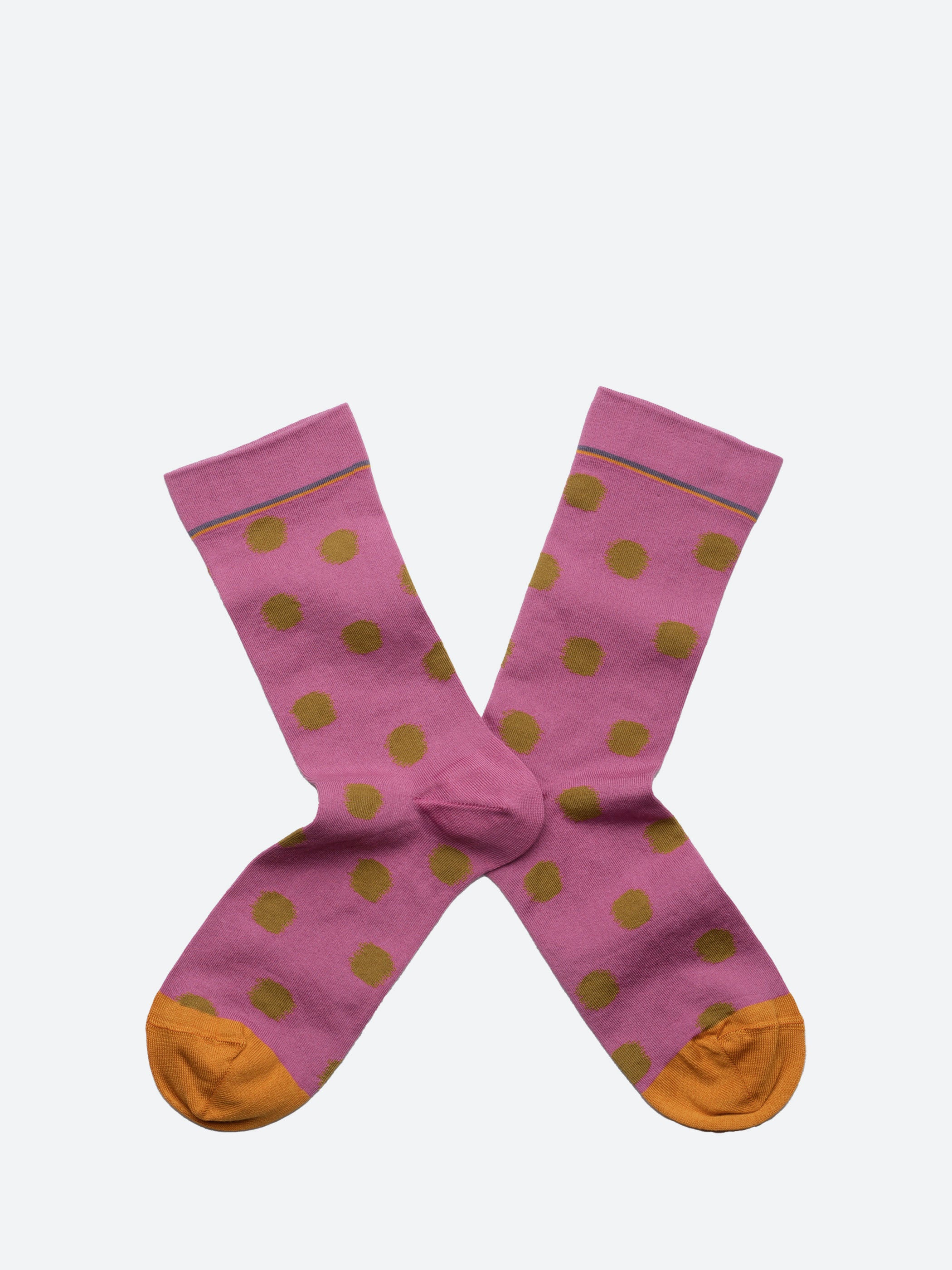 Orchid Polka Dot Sock