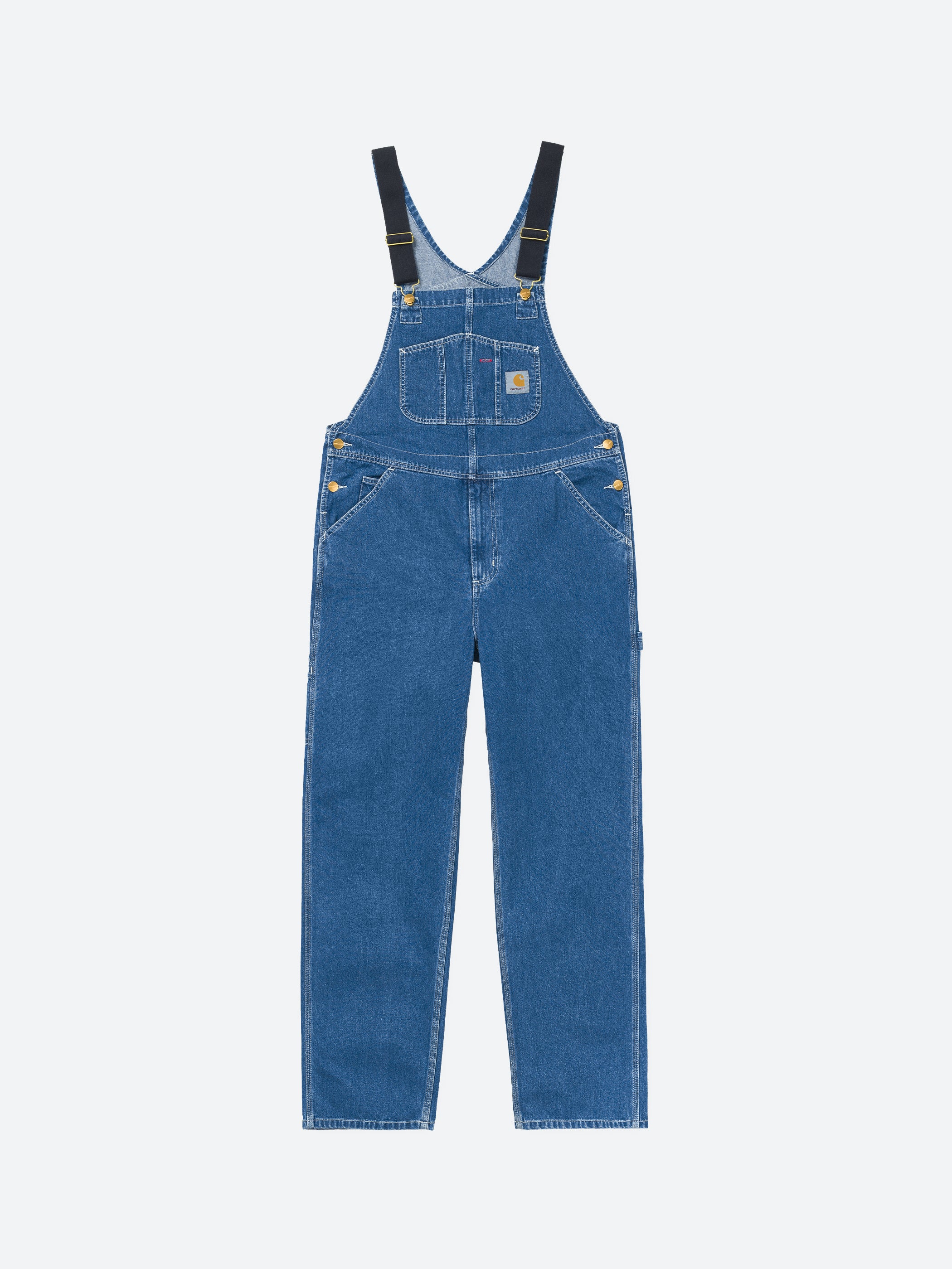 Carhartt denim overall hotsell